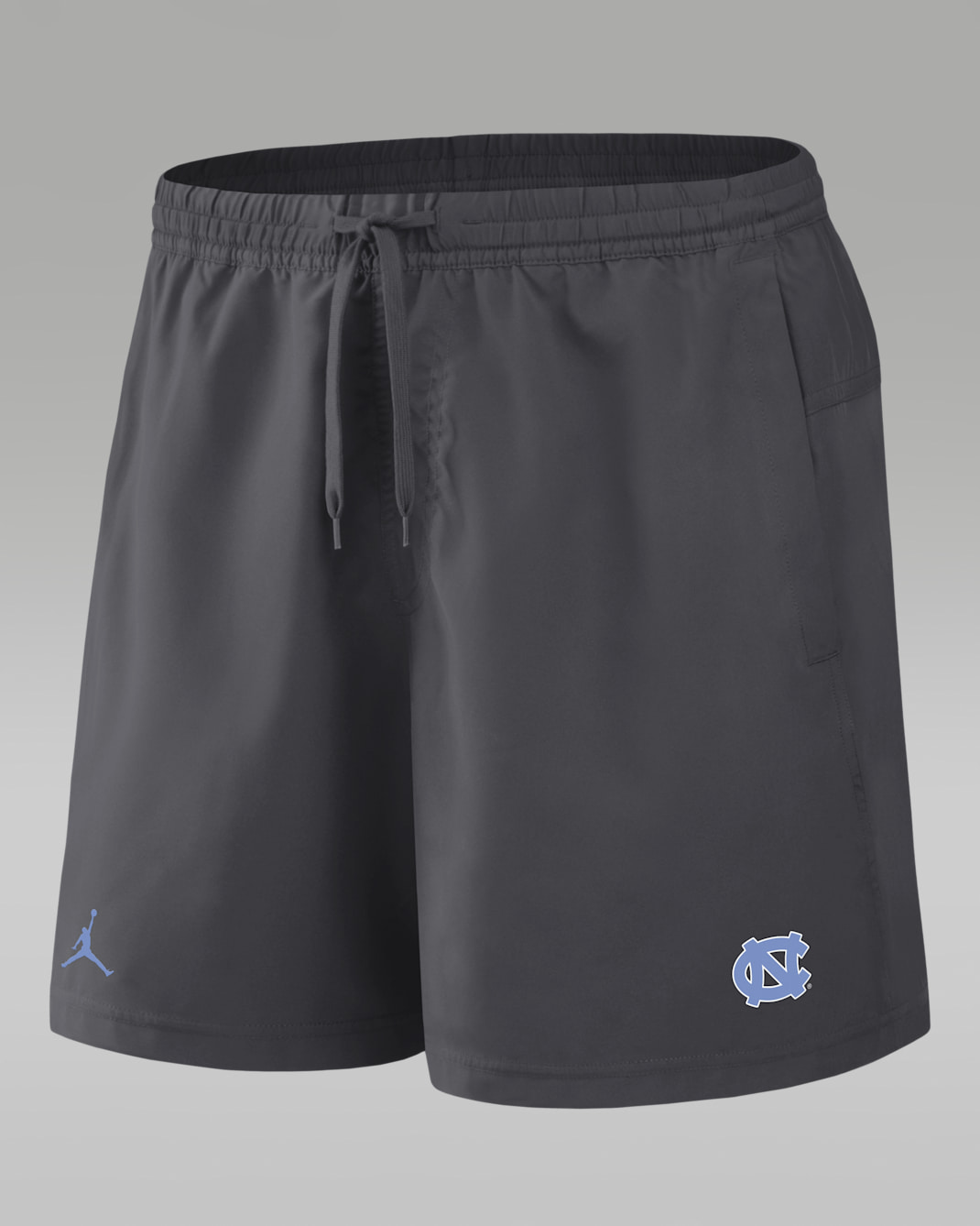 North Carolina Primetime Primary Logo Men's Jordan Brand Dri-FIT College Form Shorts - Anthracite