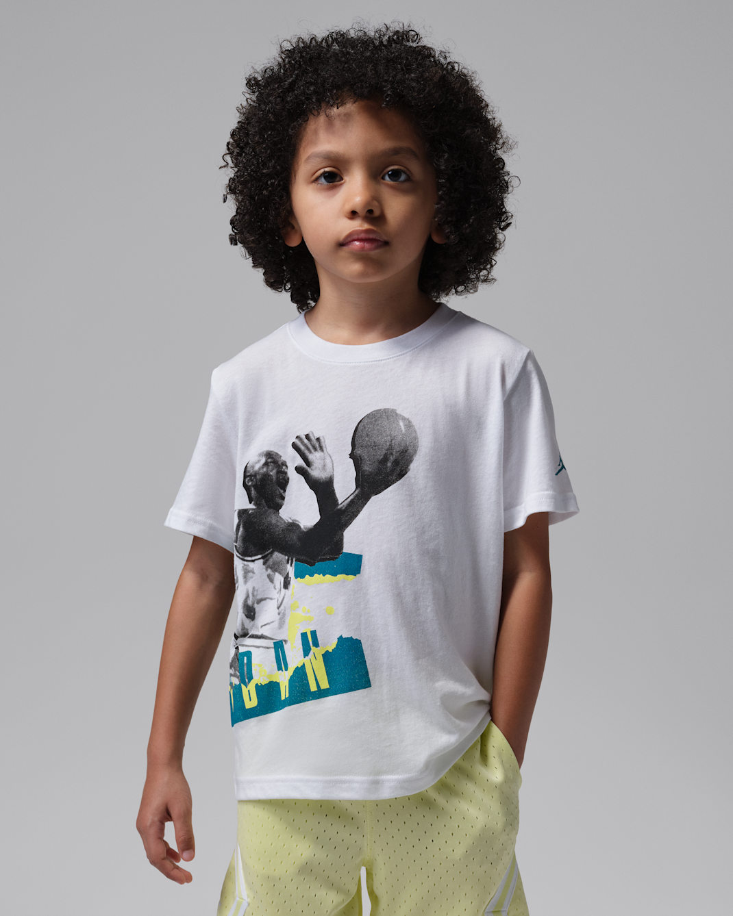 Jordan Little Kids' History Lesson T-Shirt - White