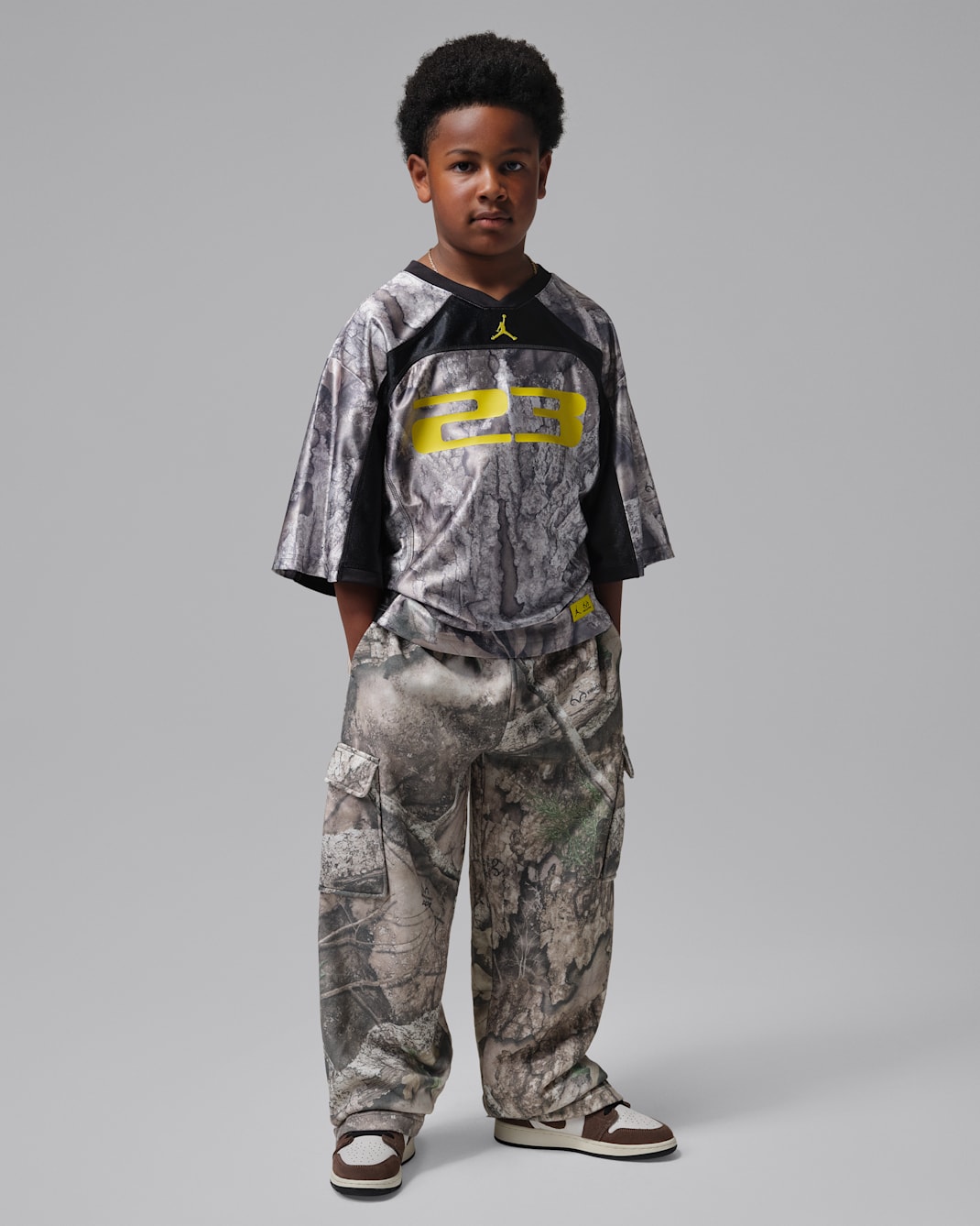 Jordan Big Kids' Brooklyn Realtree Printed Pants