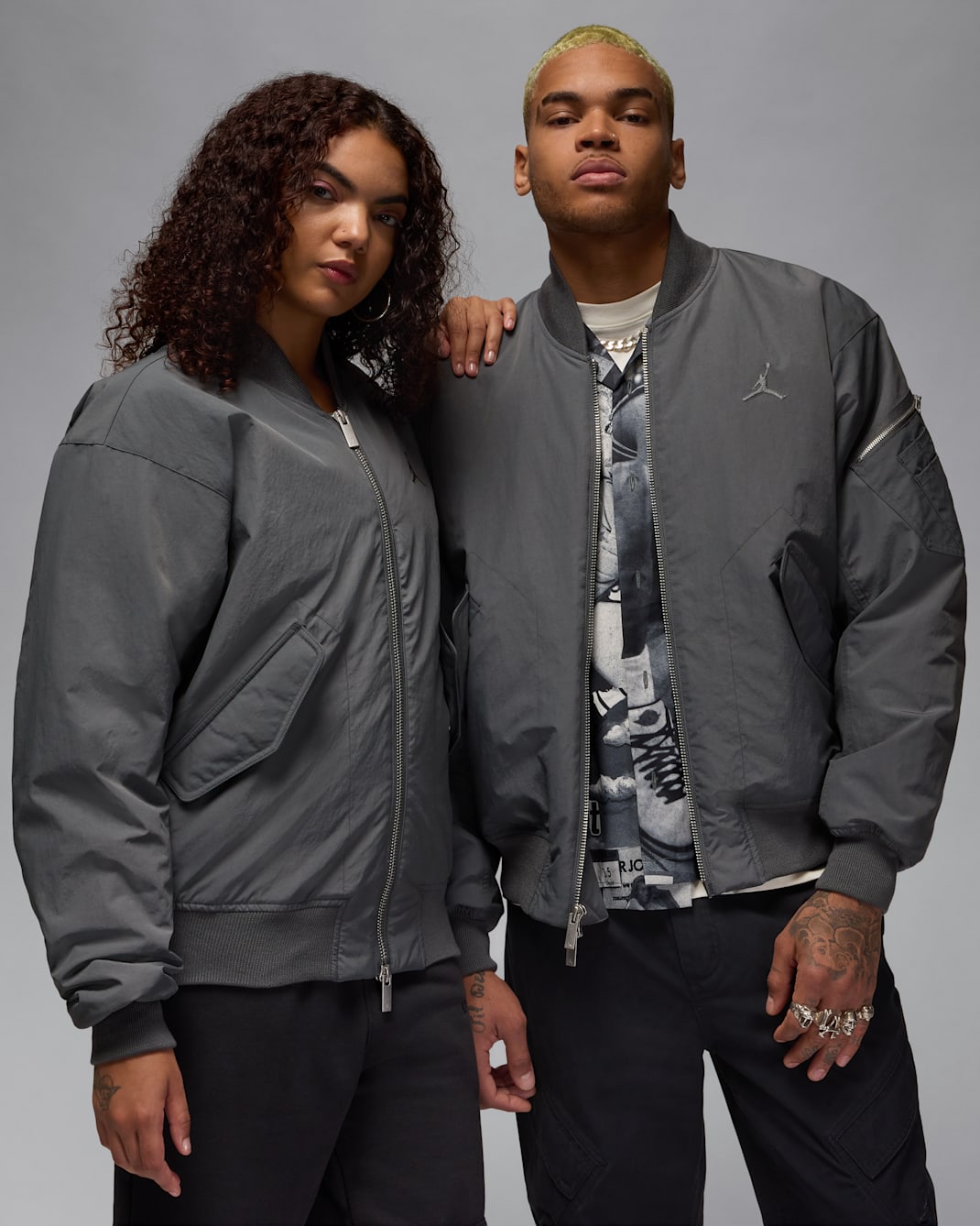 Jordan Renegade Men's Jacket - Iron Grey/Game Royal/Black