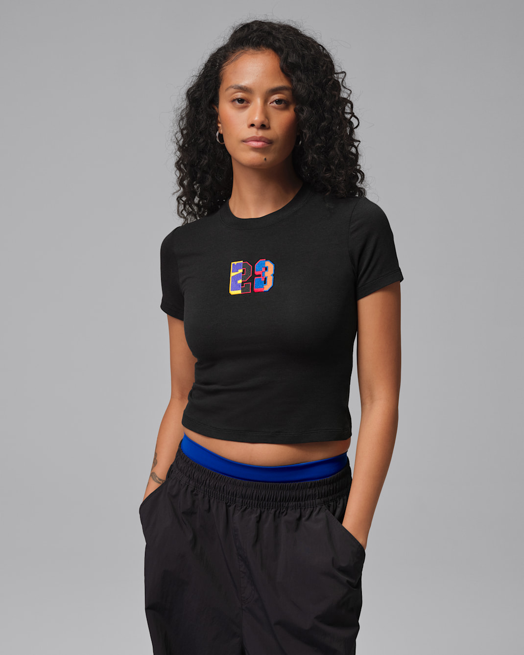 Jordan Flight Women's T-Shirt - Black/White