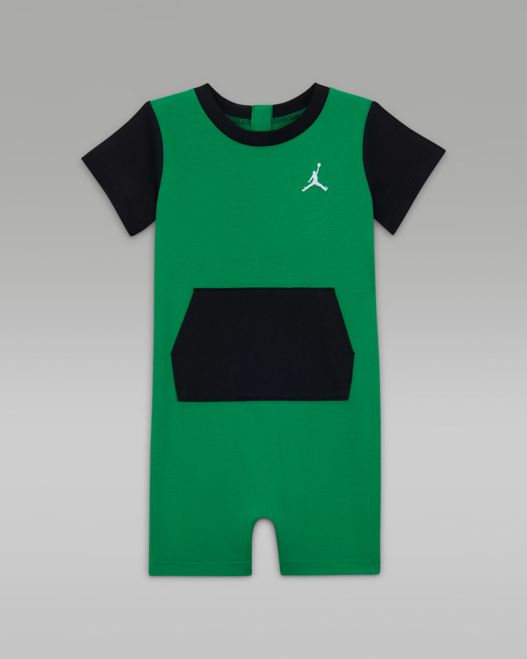 Enterito para bebé Jordan Brooklyn Essentials - Verde suerte/Negro