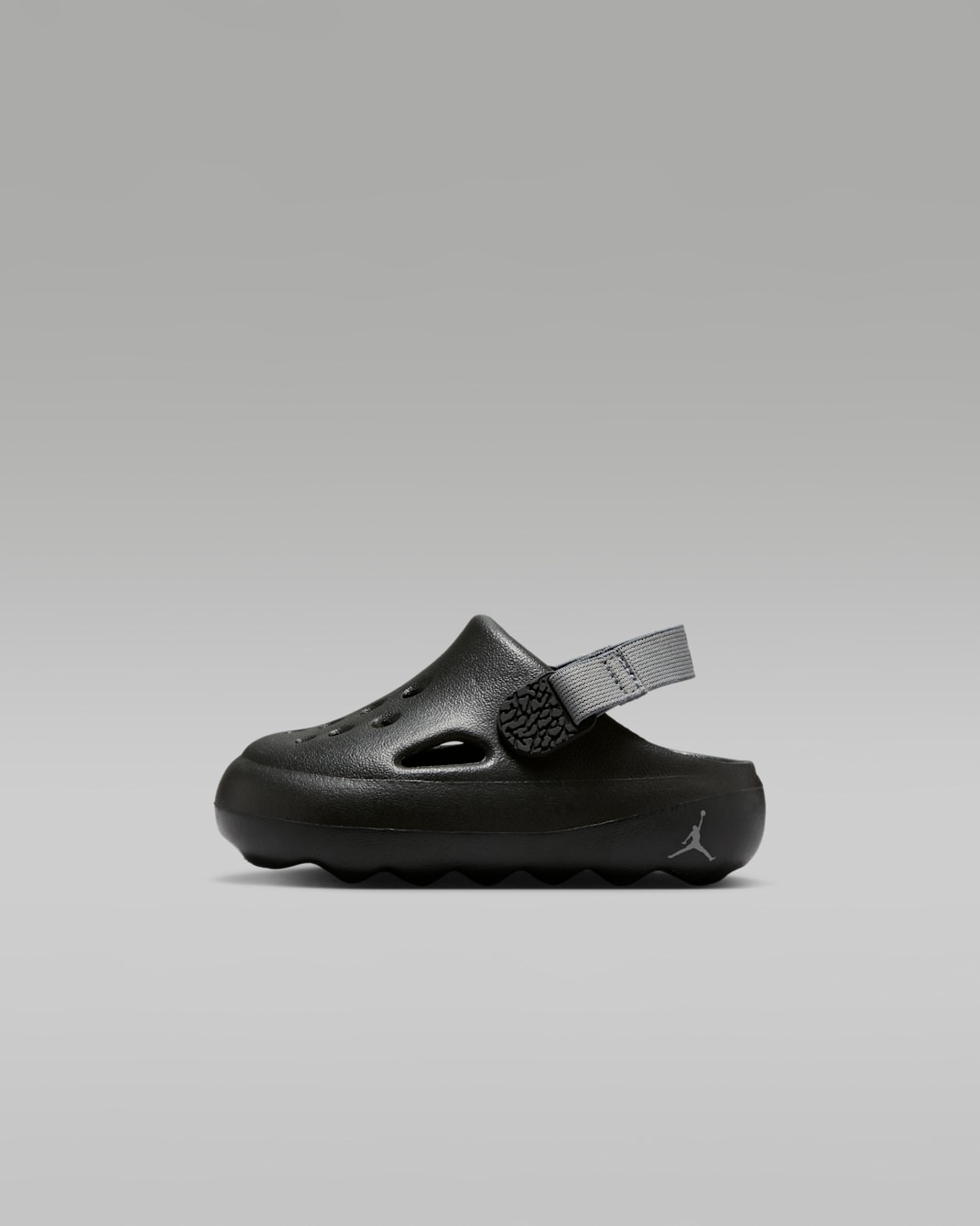 Jordan Hydrip Baby/Toddler Shoes - Black/Smoke Grey