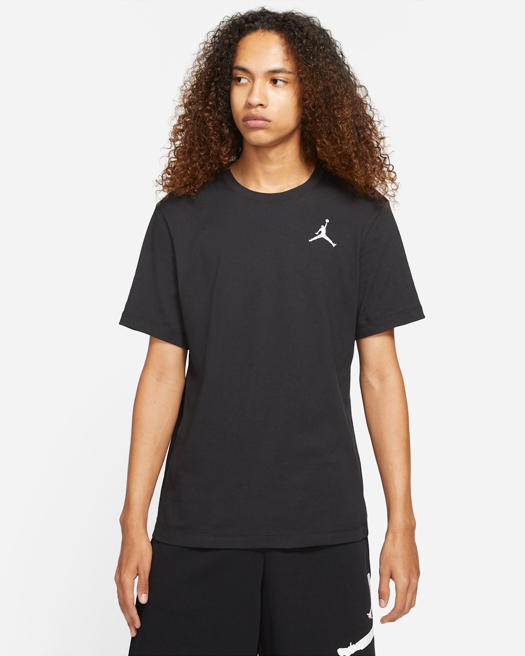 Tee-shirt à manches courtes Jordan Jumpman pour Homme - Noir/Blanc