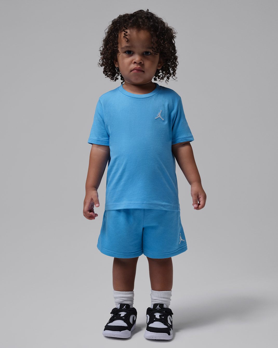 Jordan Brooklyn Essentials Toddler 2-Piece French Terry Shorts Set - University Blue