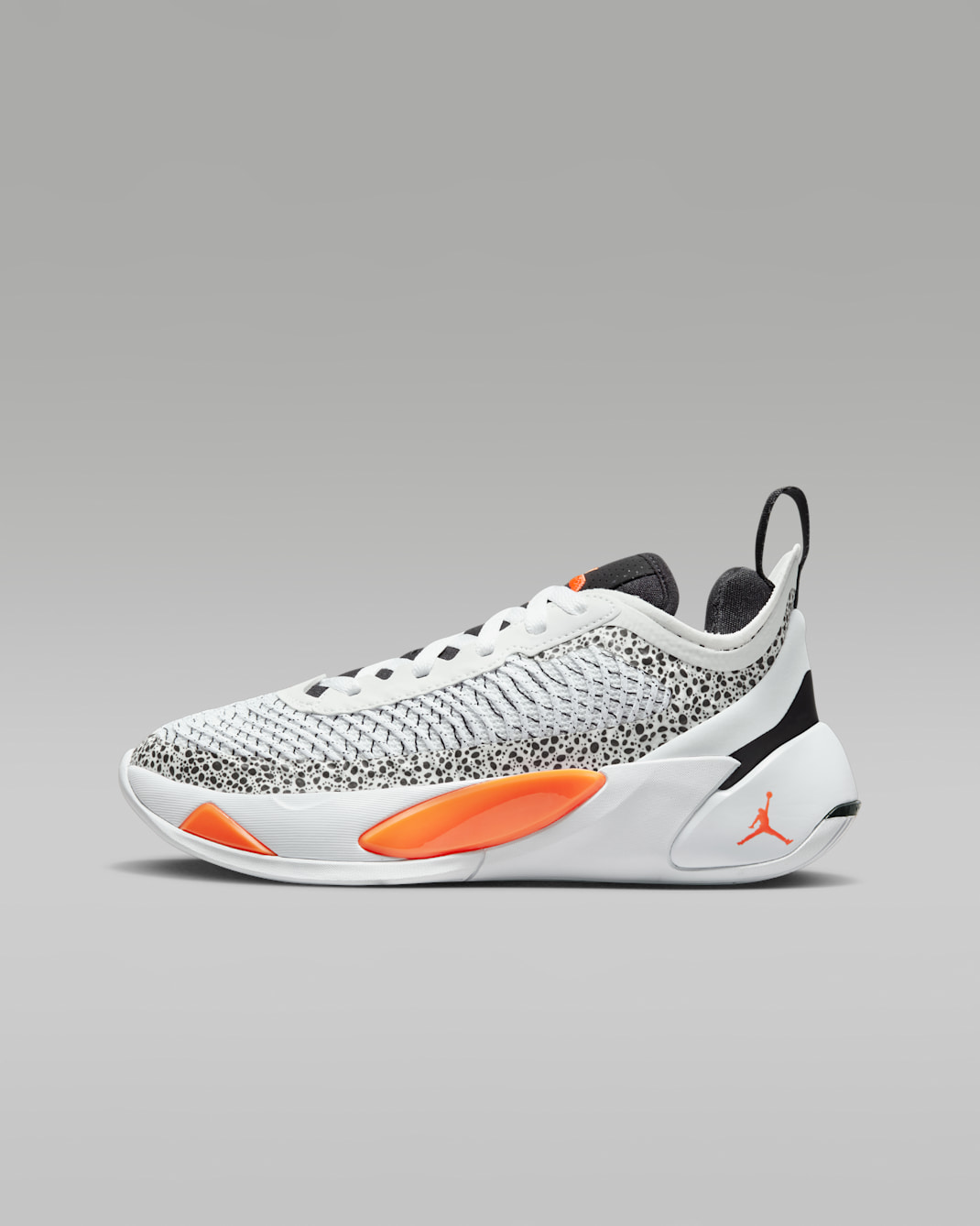 Luka 1 大童籃球鞋 - 白色/黑色/Total Orange