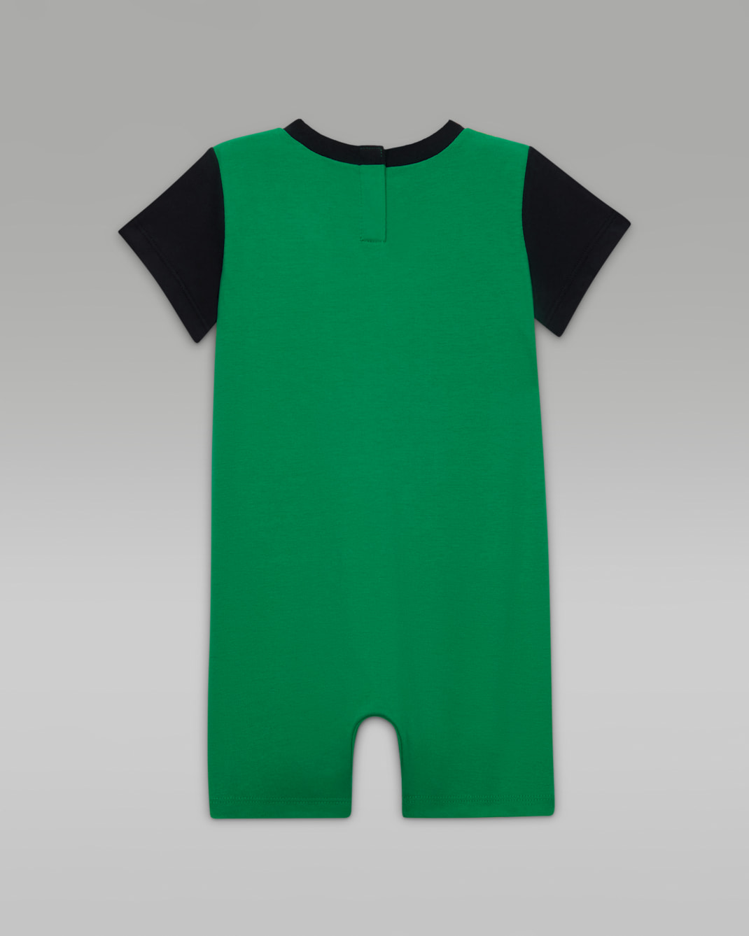 Jordan Brooklyn Essentials Baby (12-24M) Romper - Lucky Green/Black
