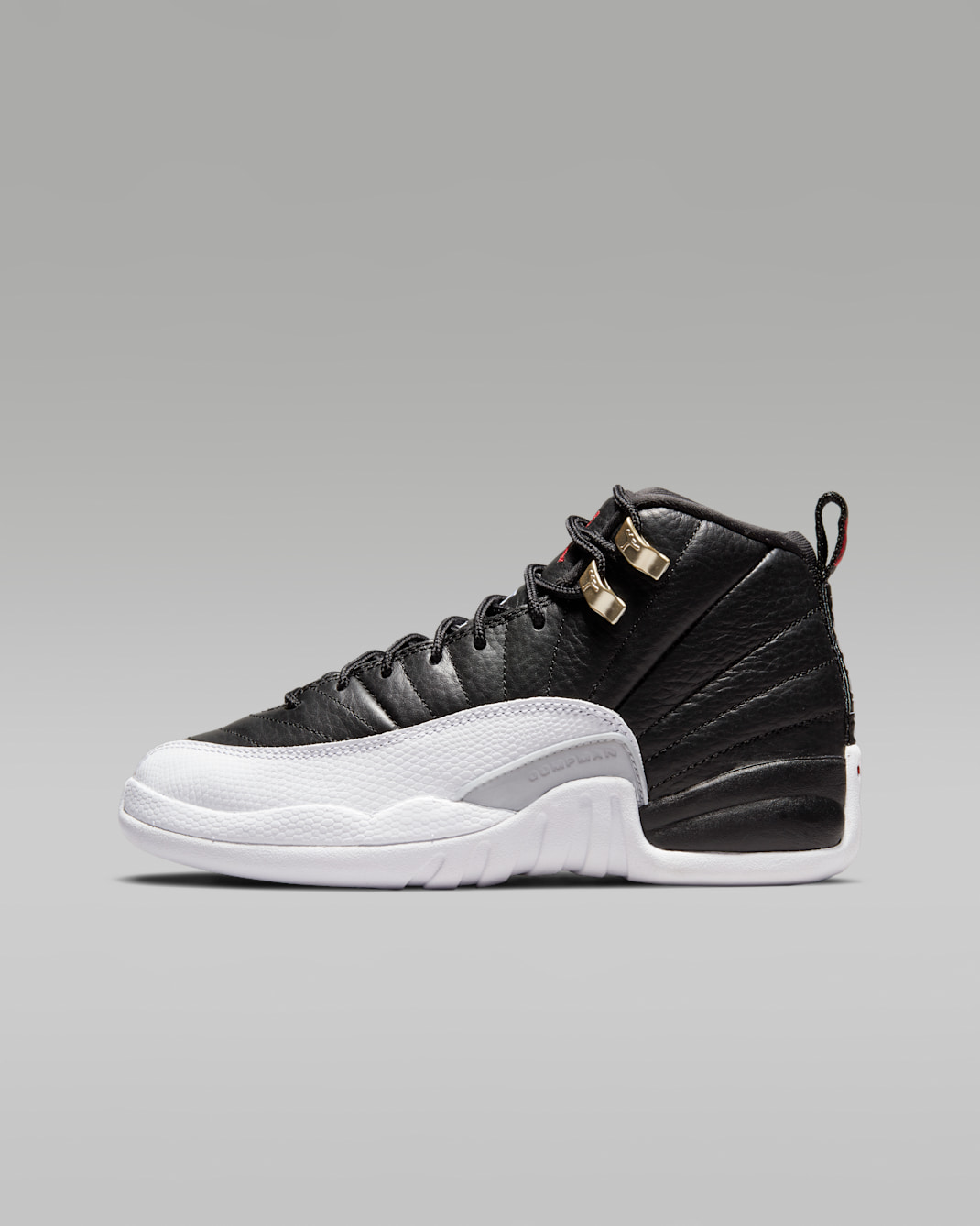 Air Jordan 12 Retro Older Kids' Shoe - Black/White/Varsity Red