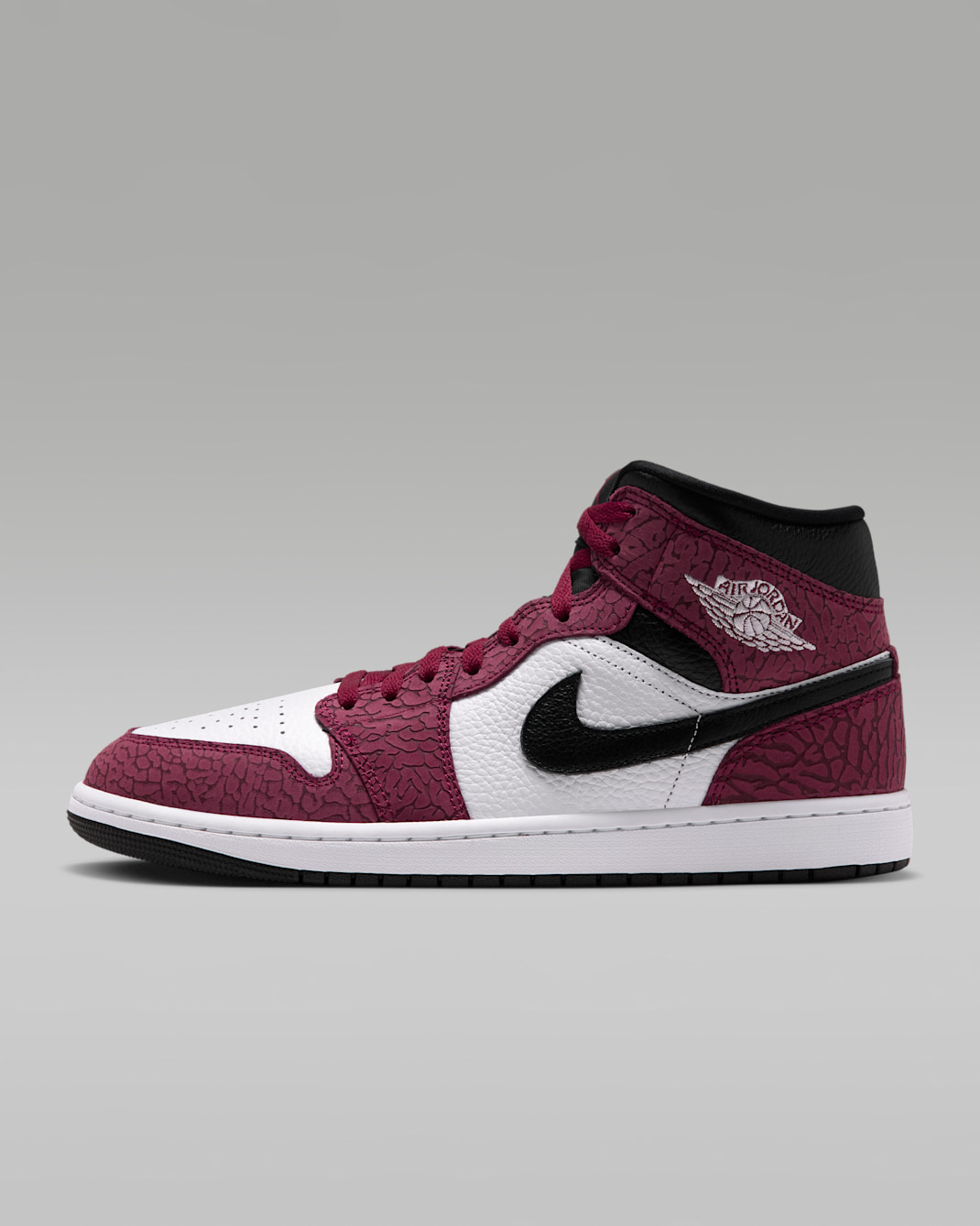 Air Jordan 1 Mid SE herenschoenen - Team Red/Zwart/Dark Team Red/Wit