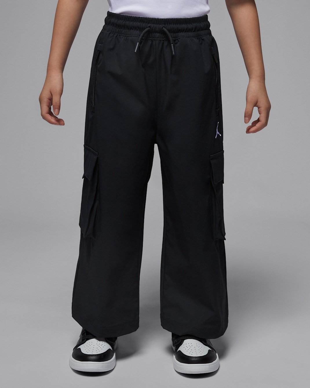Jordan Little Kids' Post Up Open Cargo Pants - Black