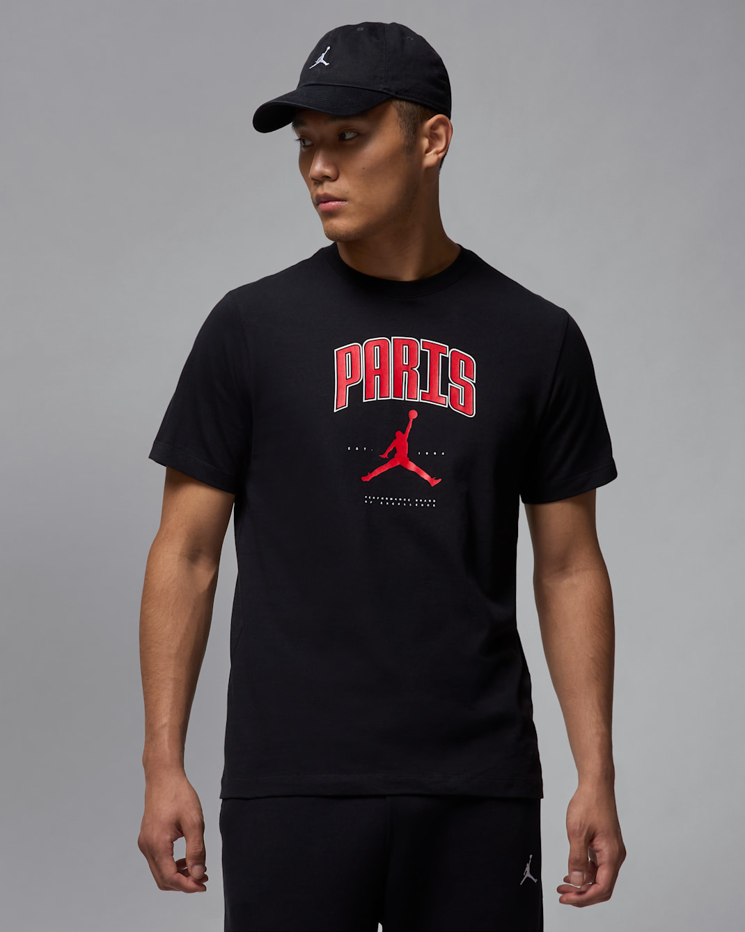 Jordan Paris-T-Shirt für Herren - Schwarz