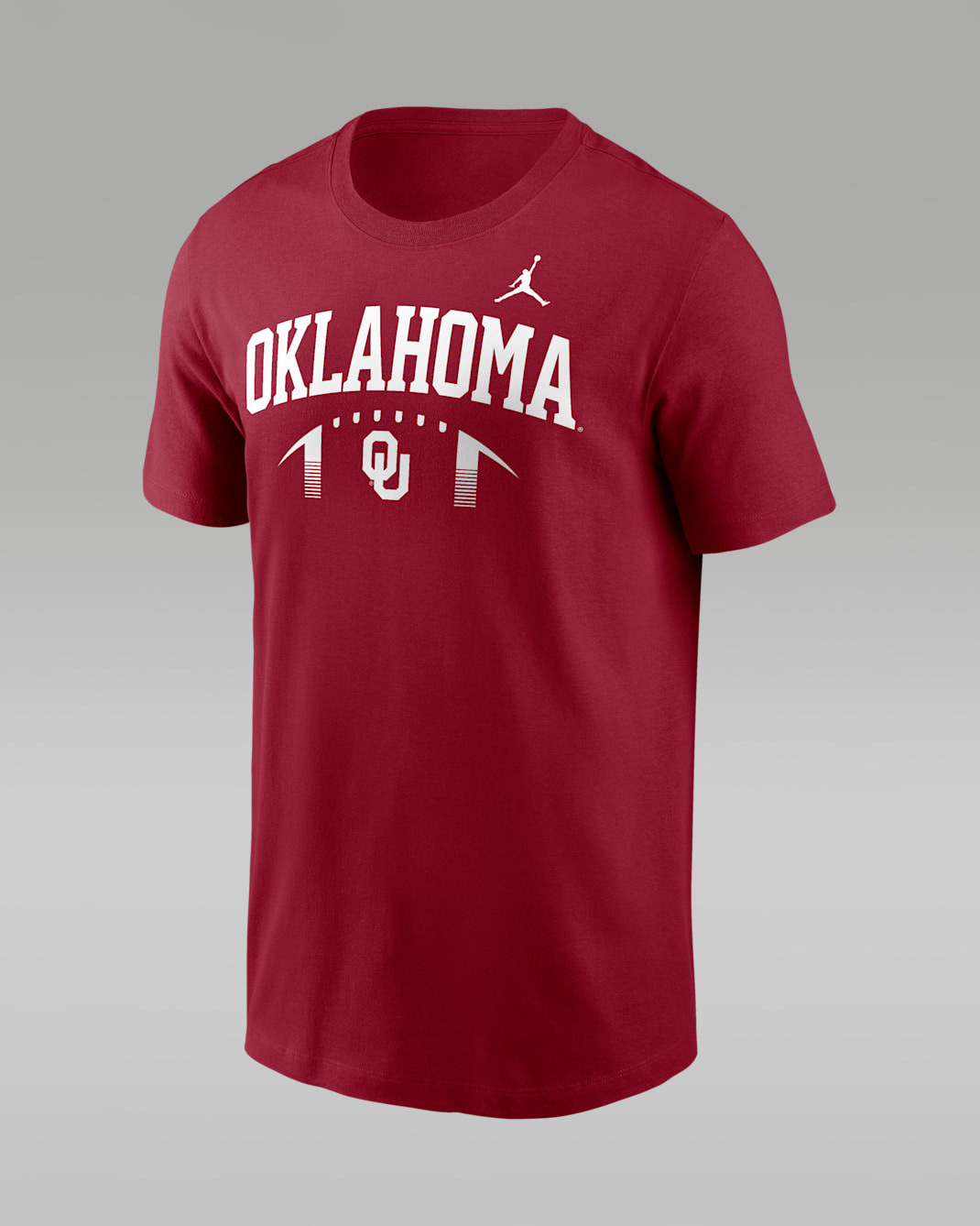 Playera universitaria Nike para hombre Oklahoma Primetime Football Icon - Carmesí