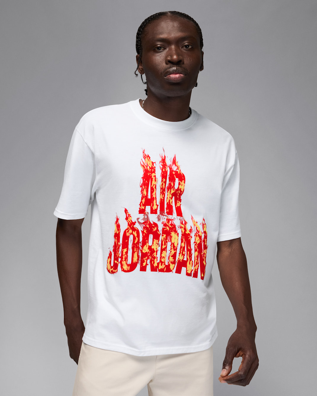 Playera para hombre Jordan AJ5 - Blanco