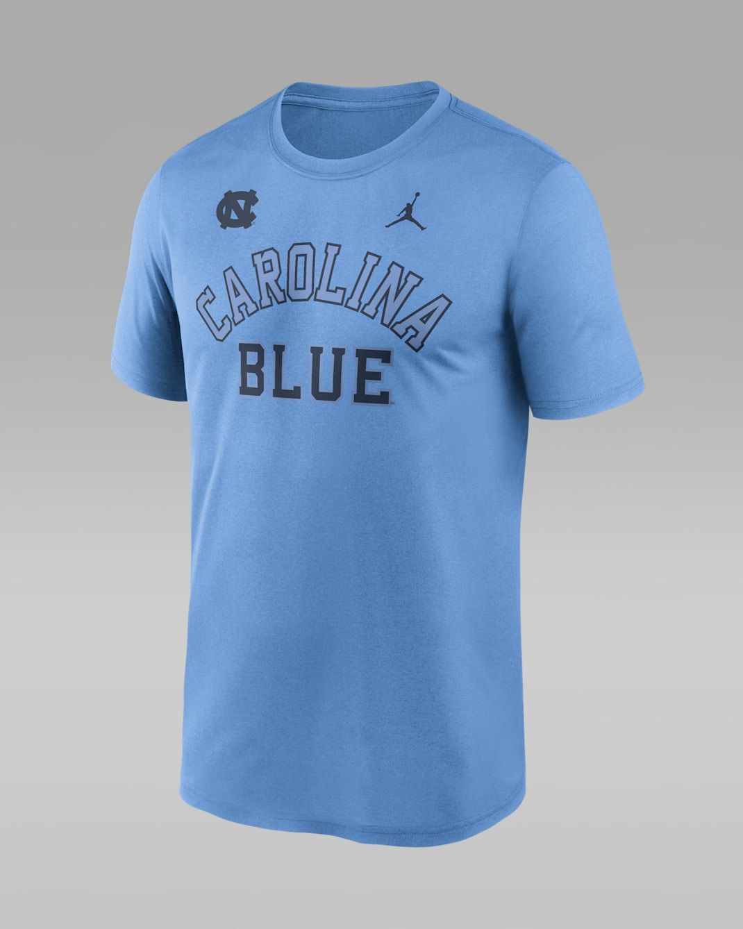 North Carolina Primetime Arch Mantra Legend Men's Nike Dri-FIT College T-Shirt - Light Blue