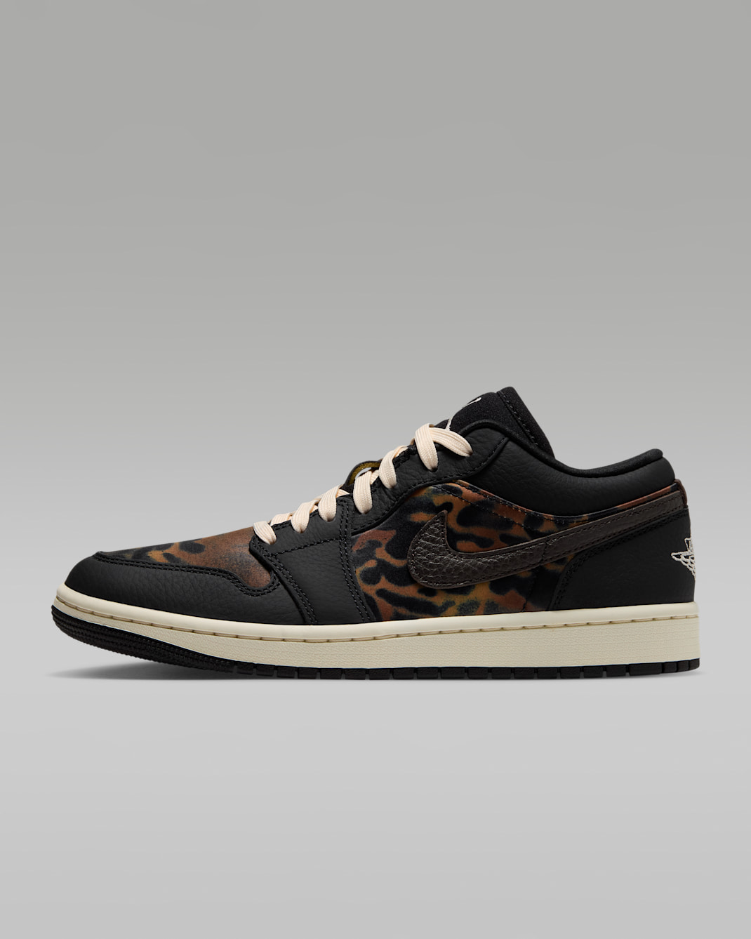 Air Jordan 1 Low SE Women's Shoes - Black/Velvet Brown/Chalk