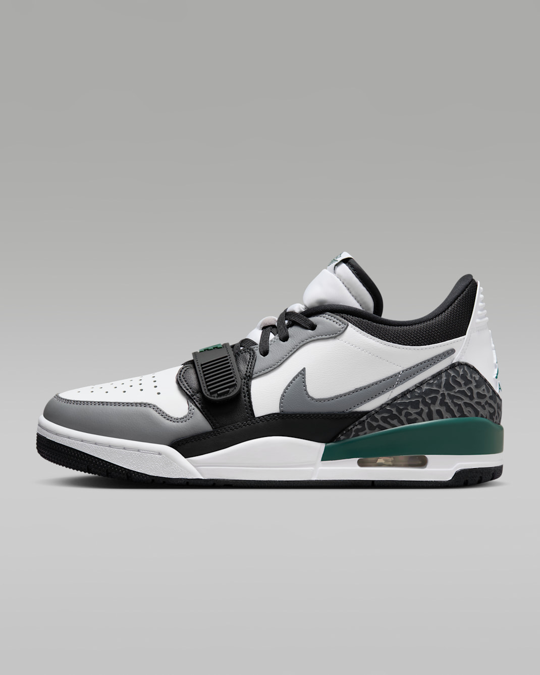 Air Jordan Legacy 312 Low Men's Shoes - White/Black/Cool Grey/Oxidised Green