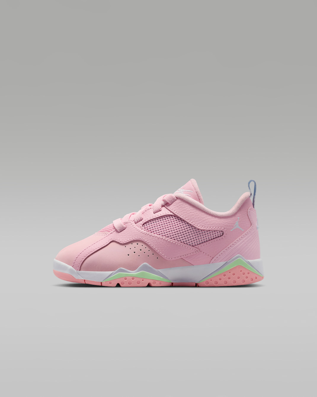 Jordan MVP 92 Younger Kids' Shoes - Medium Soft Pink/Vapour Green/White/Half Blue