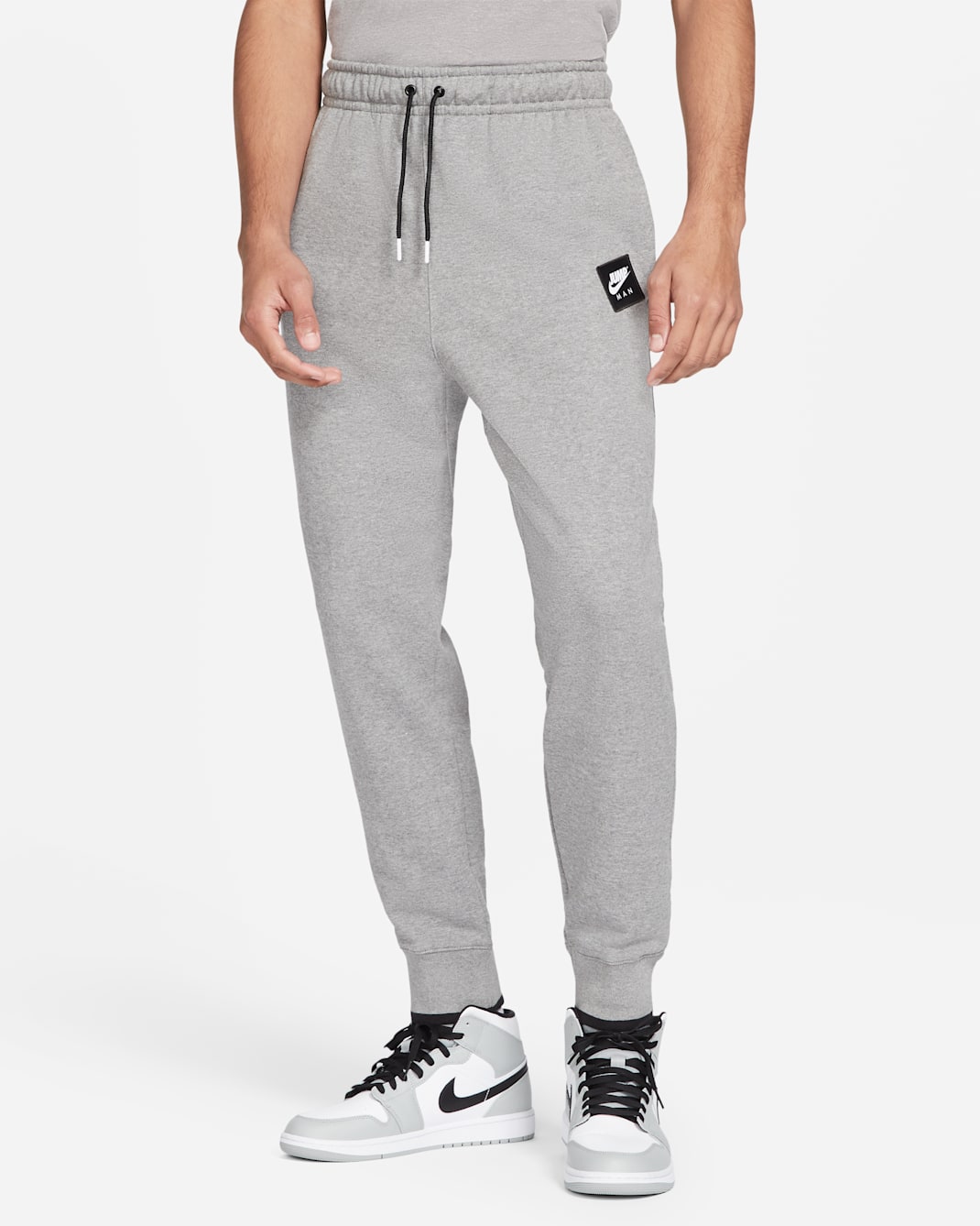 Jordan Jumpman Classics Fleece-Hose für Herren - Carbon Heather