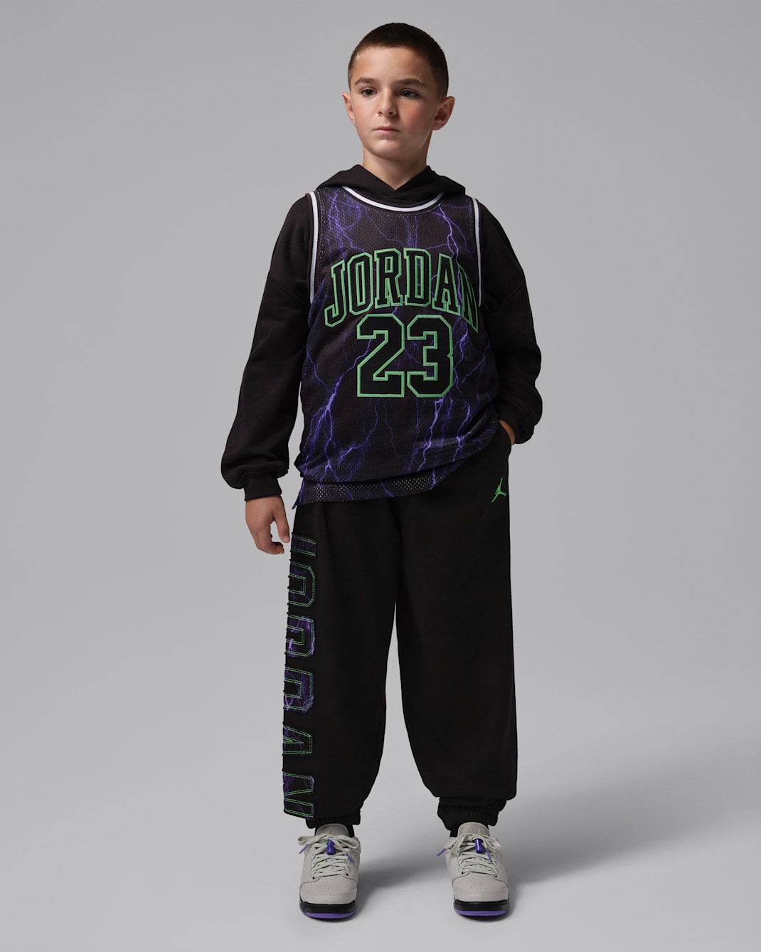 Jordan Big Kids' Shock and Ahhh Fleece Pants