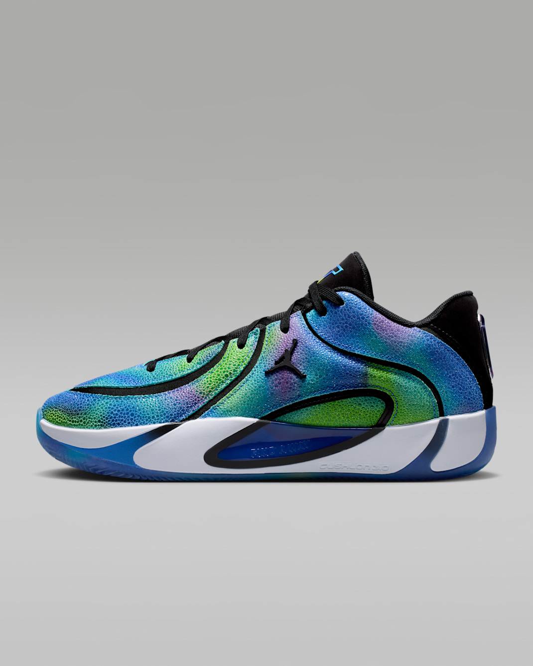 테이텀 4 '스무스 소울 볼륨 2' PF 농구화 - 레드 플럼/하이퍼 로얄/옐로우 스트라이크/블랙