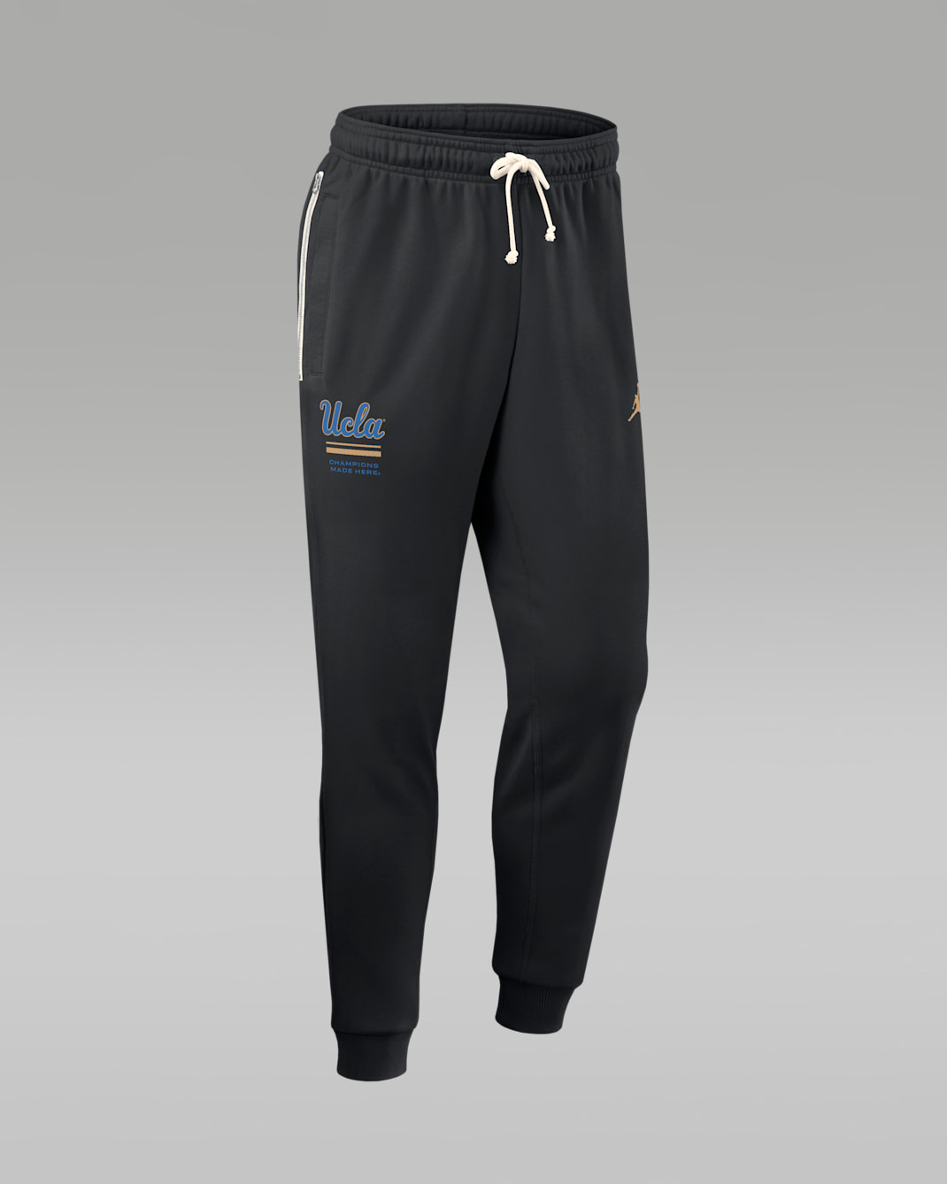 UCLA Sideline Standard Issue Men's Jordan Brand Dri-FIT College Taper Pants - Black