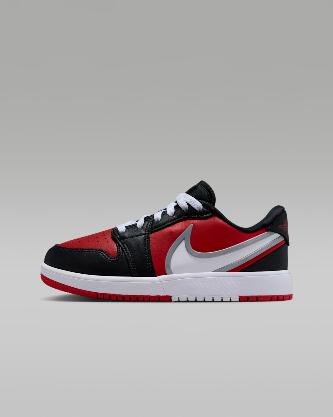 Jordan 1 Low RM Older Kids' Shoes - Fire Red/Black/White/White
