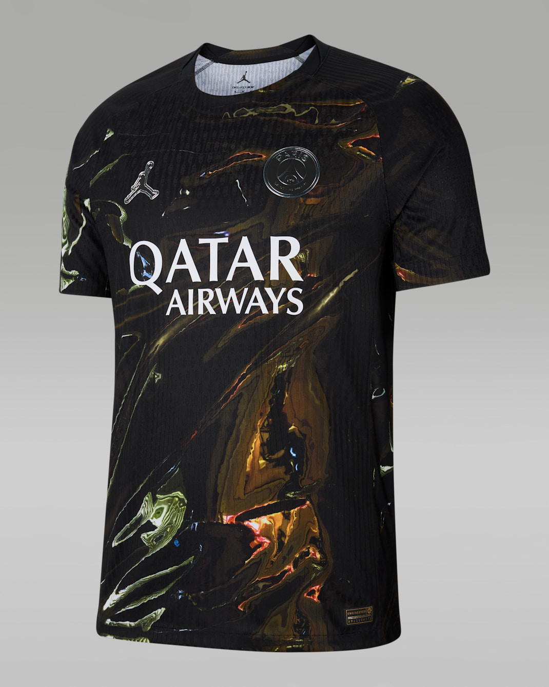 Paris Saint-Germain 2026 Match Night Edition Jordan Dri-FIT ADV Authentic Fußballtrikot (Herren) - Schwarz/Weiß/Schwarz