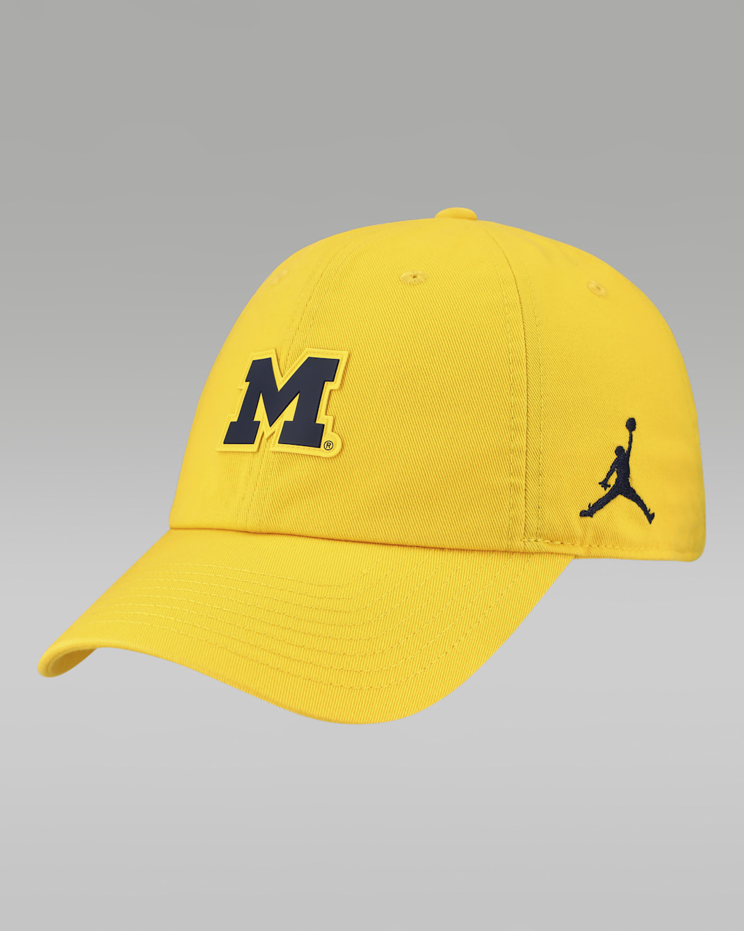 Michigan Club Men's Jordan Brand Dri-FIT Adjustable Hat - Maize