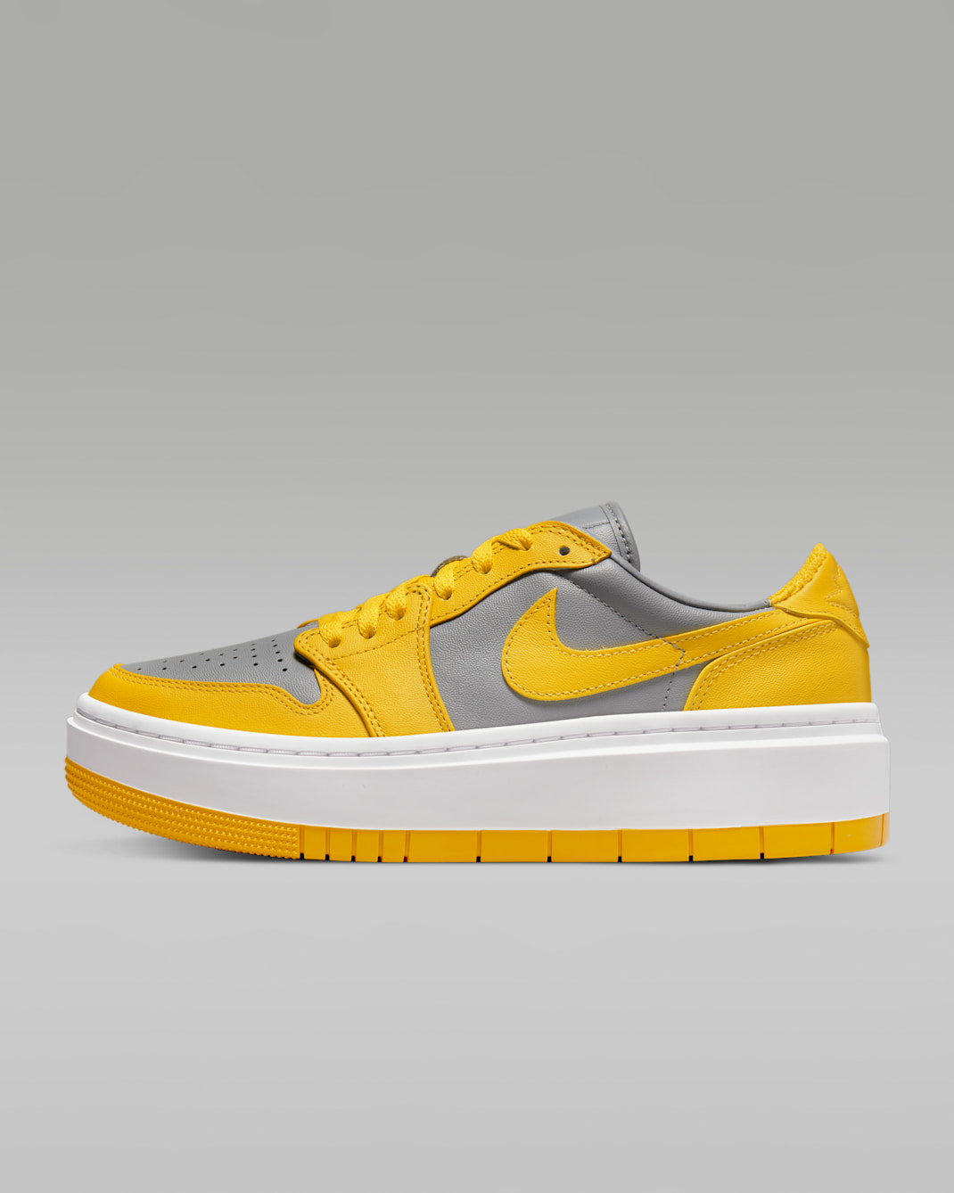 Air Jordan 1 Elevate Low Damenschuh - Cement Grey/Weiß/Varsity Maize