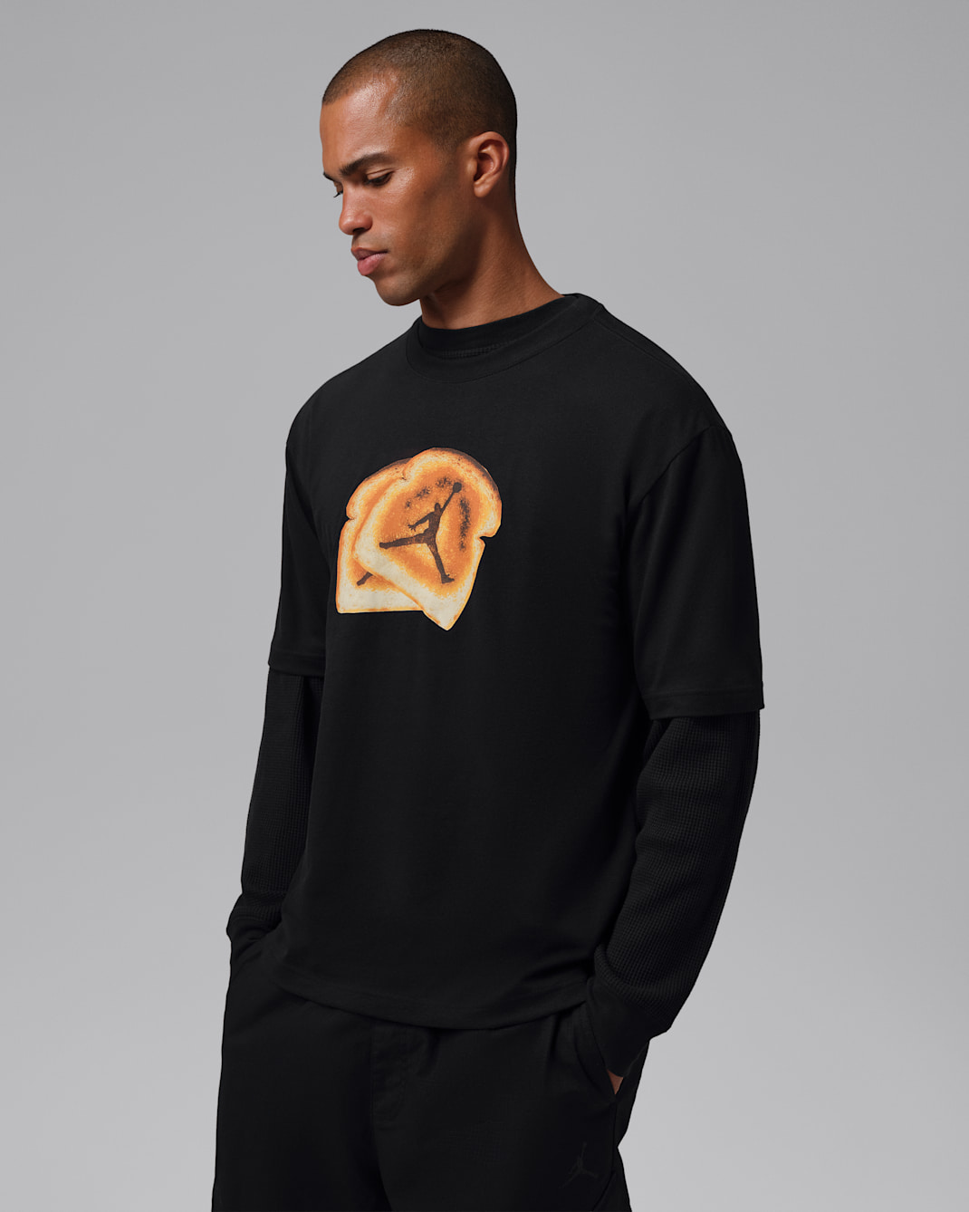 Jordan Brooklyn Men's T-Shirt - Black