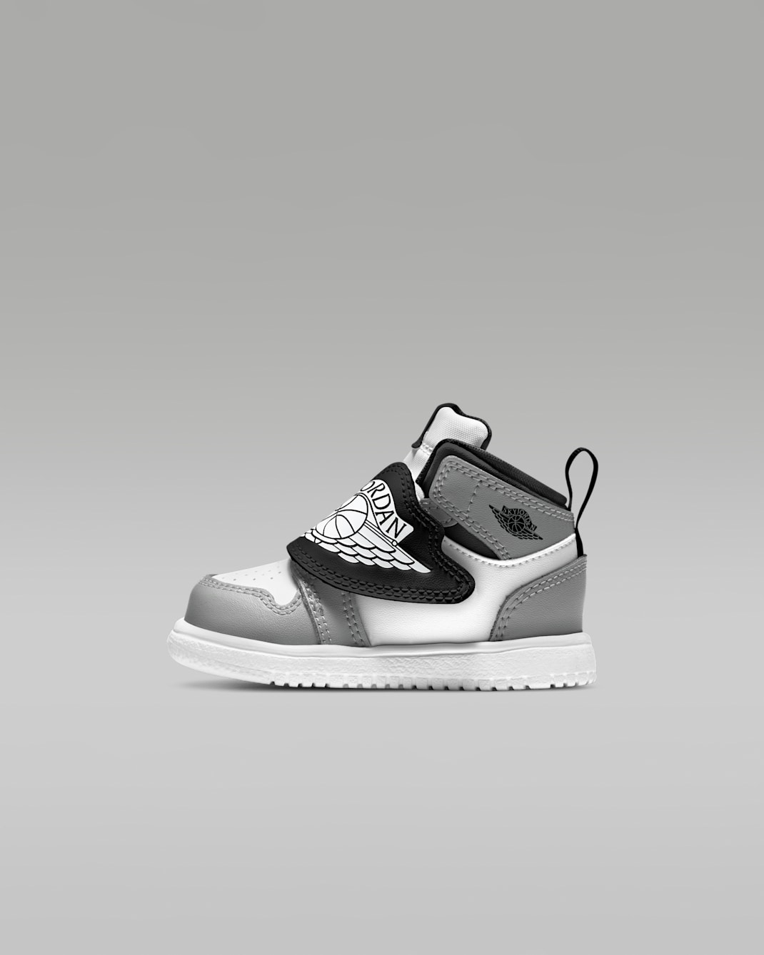 รองเท้าทารก/เด็กวัยหัดเดิน Sky Jordan 1 - ขาว/Particle Grey/ดำ