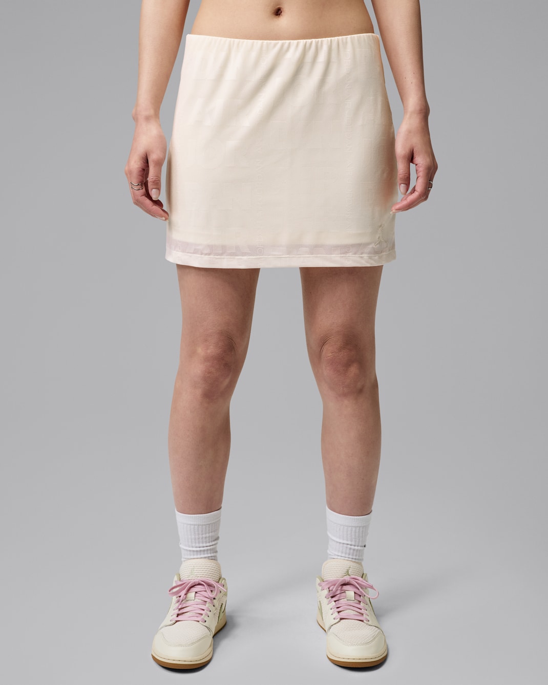 Jordan Flight Women's Open Knit Skort - Pale Ivory