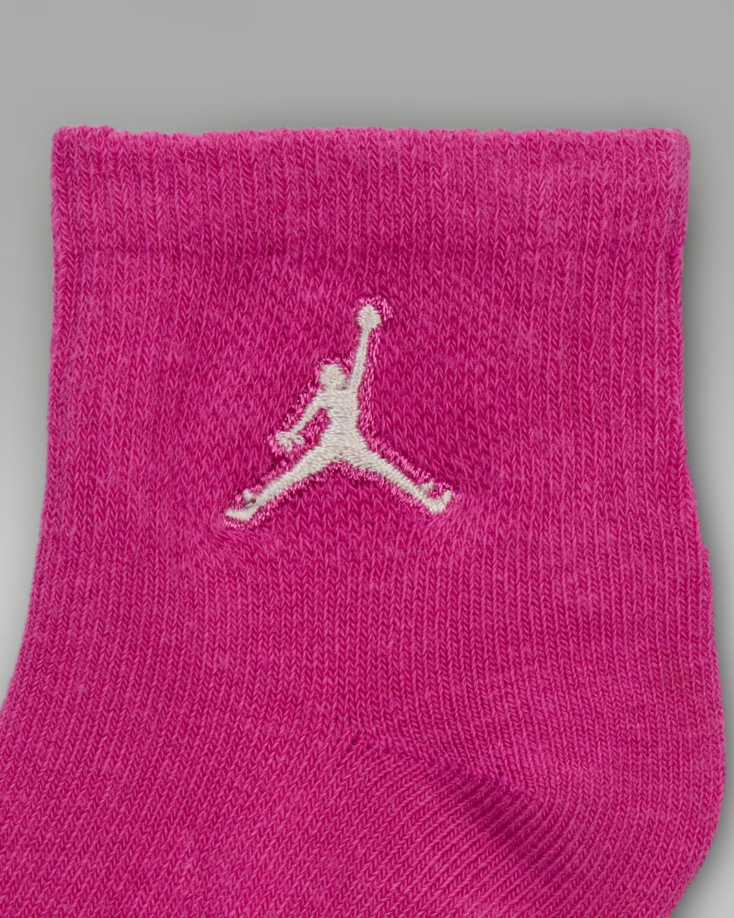 Jordan Everyday Essentials Baby /Toddler Ankle Socks (6 Pairs) - Fire Pink