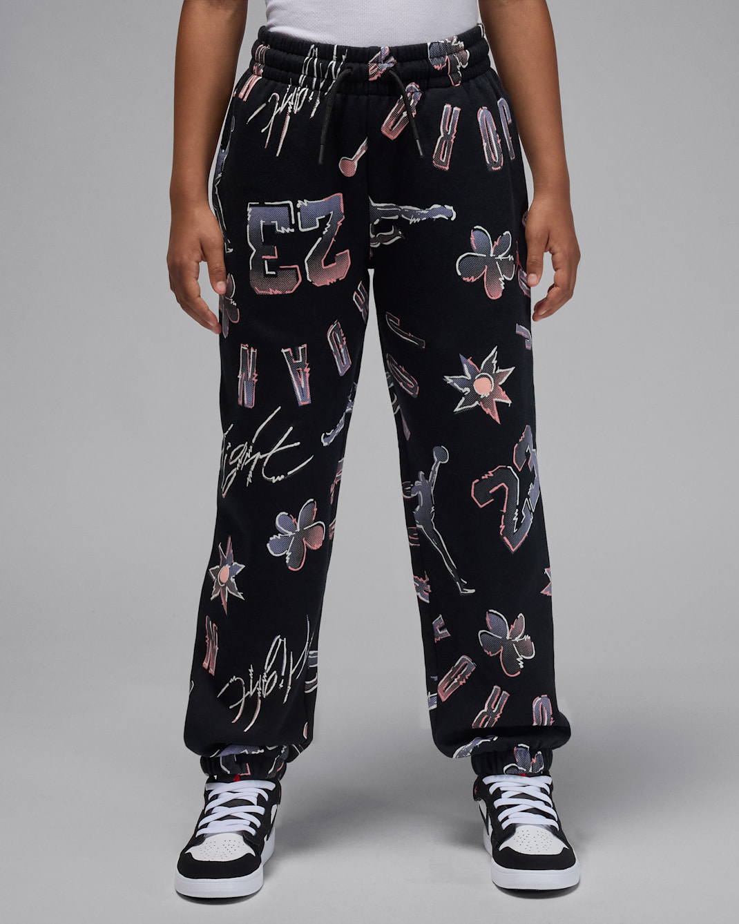 Jordan Older Kids' 23 Throwback Fleece Trousers - Black