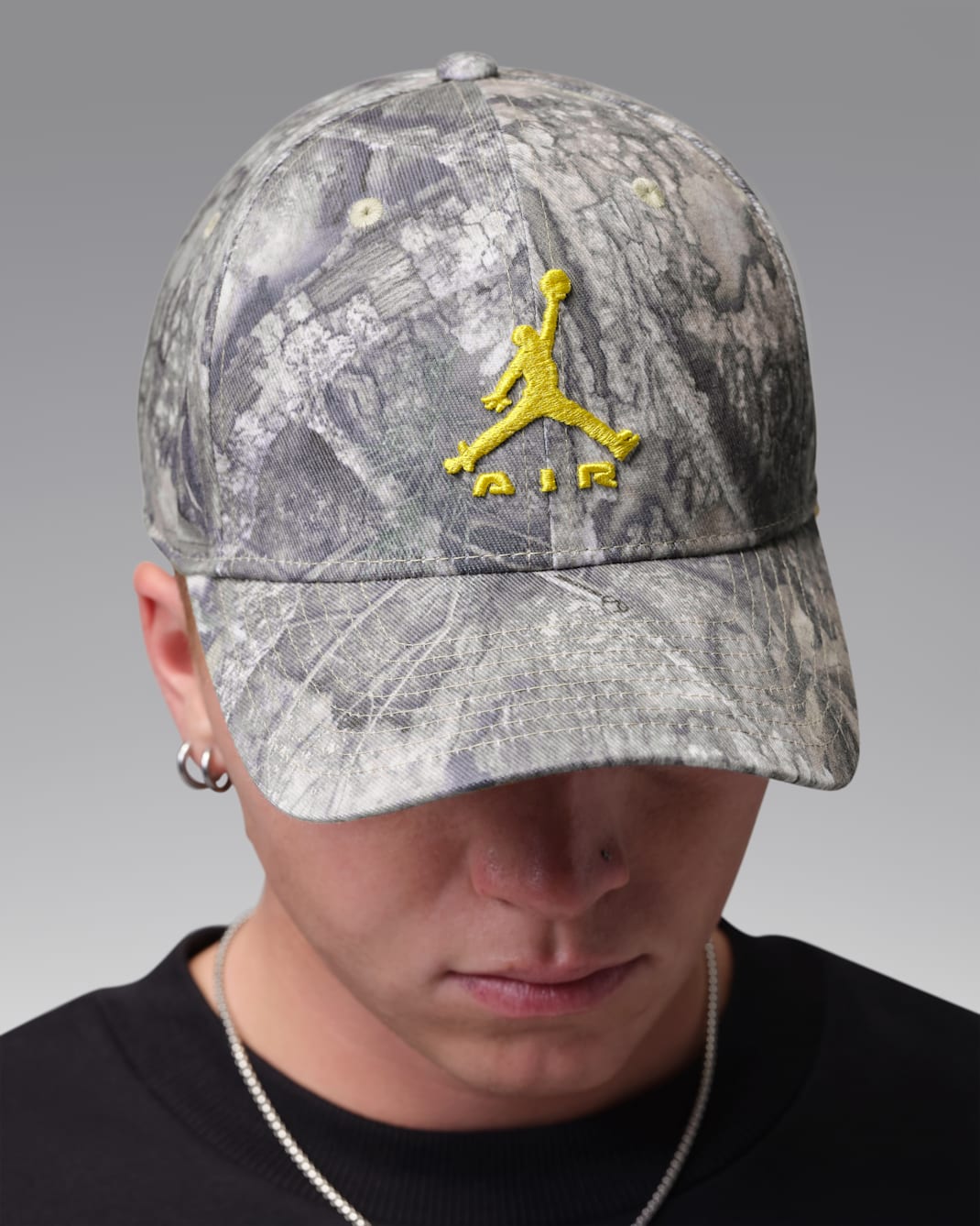 Jordan Rise Structured Camo Hat
