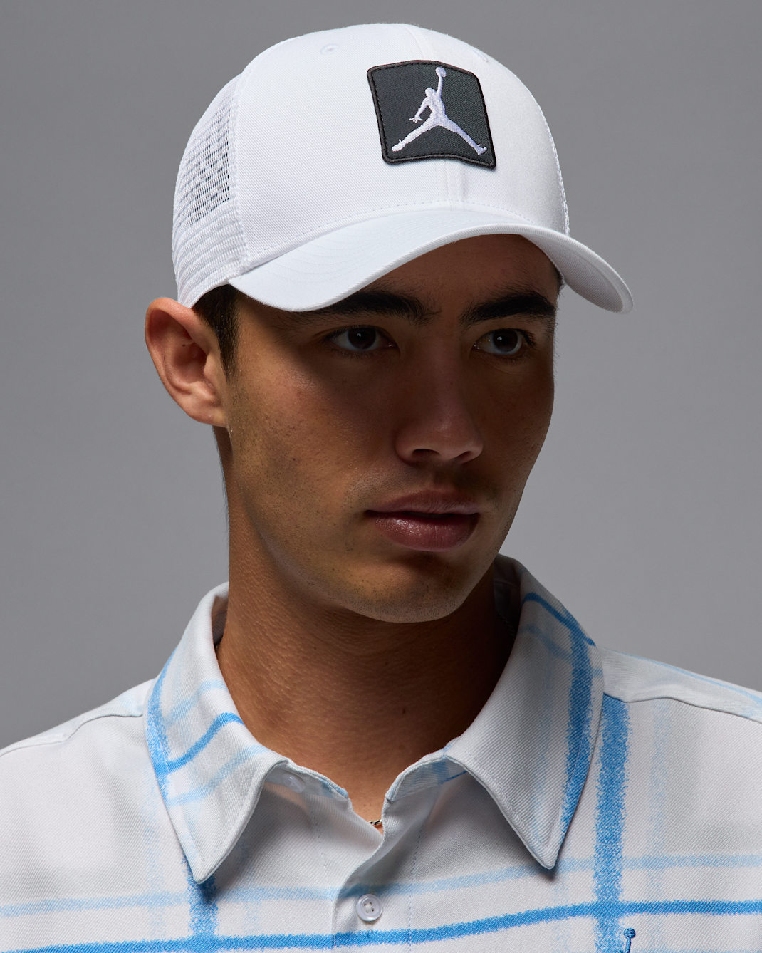 Casquette structurée Jordan Rise - Blanc/Noir