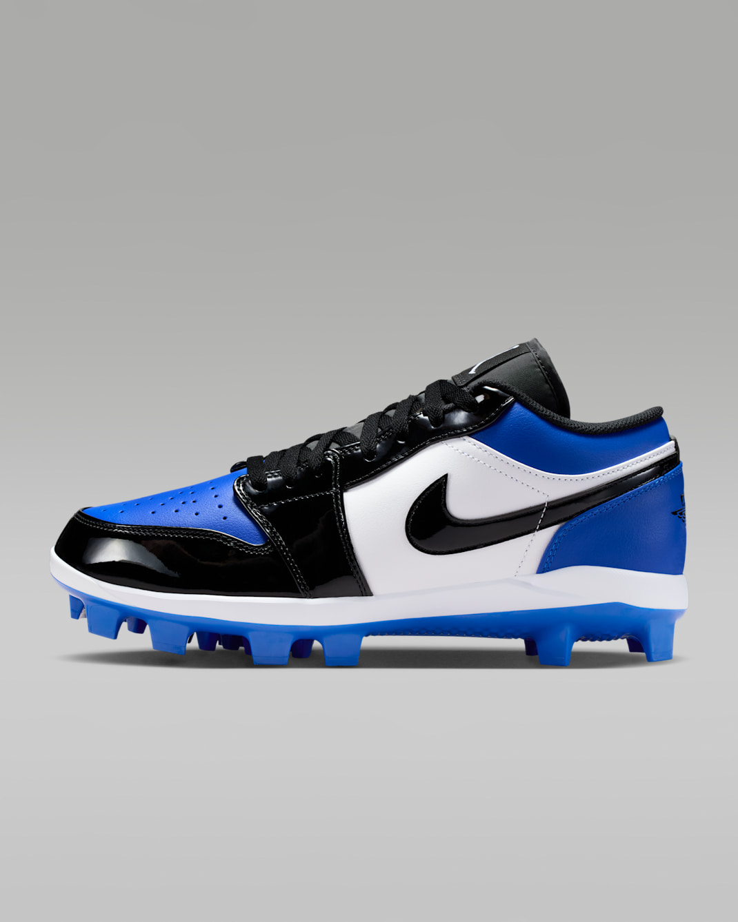 Jordan 1 Retro MCS Low Men's Baseball Cleats - Game Royal/White/Black
