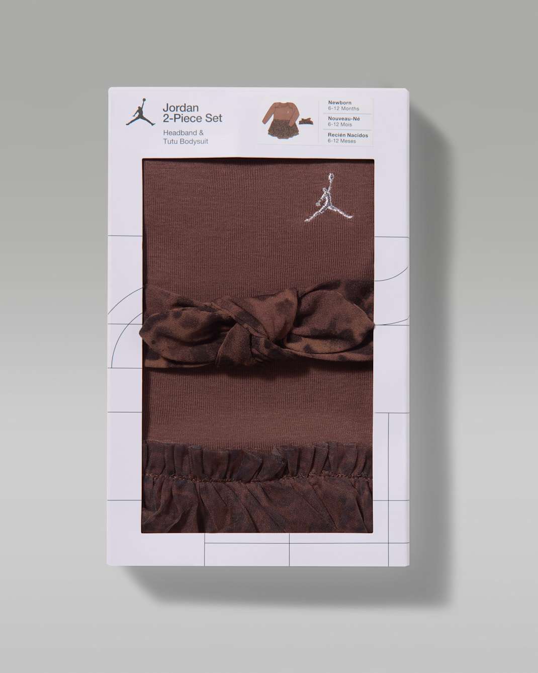 Jordan Baby (6-12M) Fierce and Fearless 2-Piece Boxed Set
