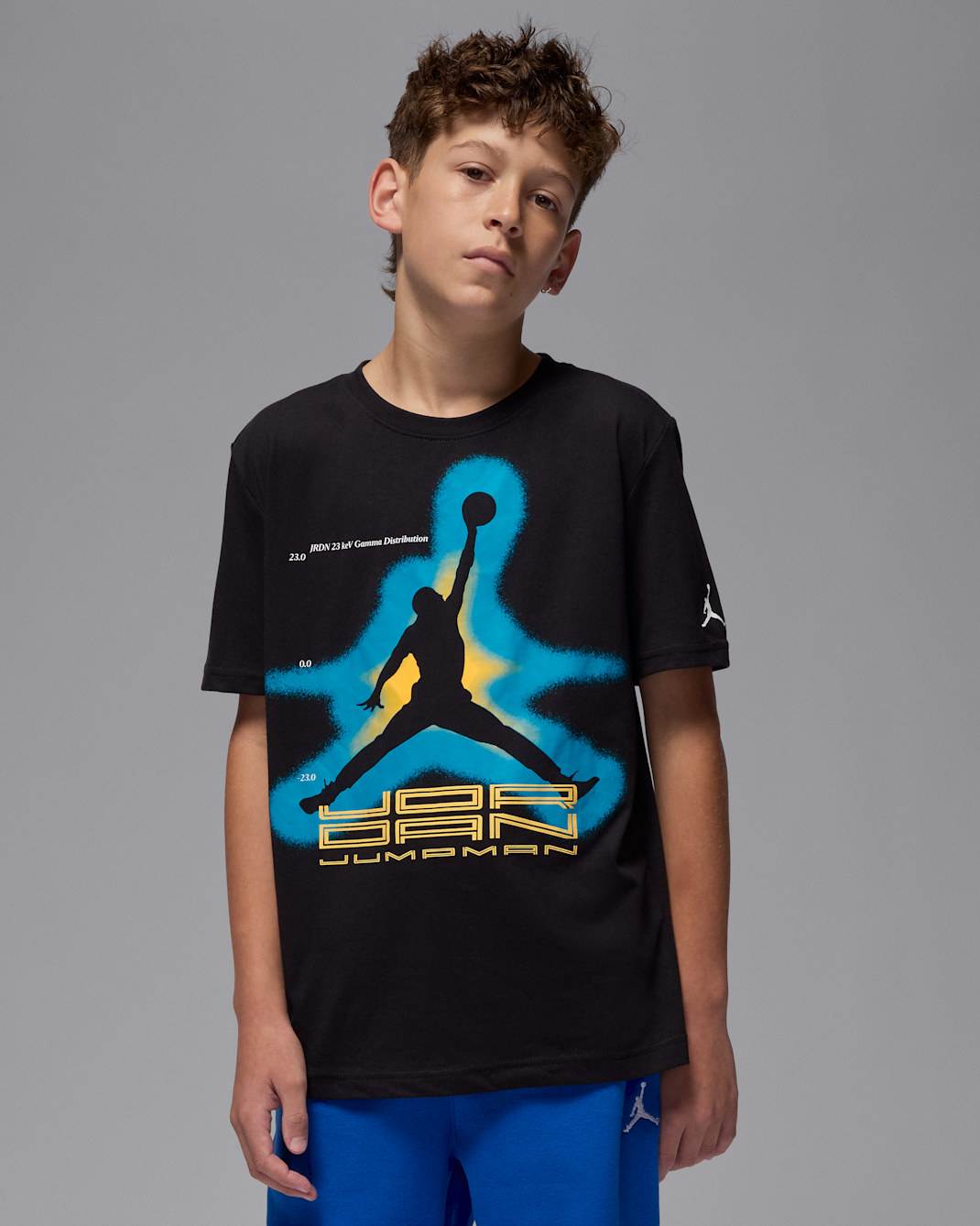 Jordan Big Kids' Retro '24 Gamma T-Shirt - Black