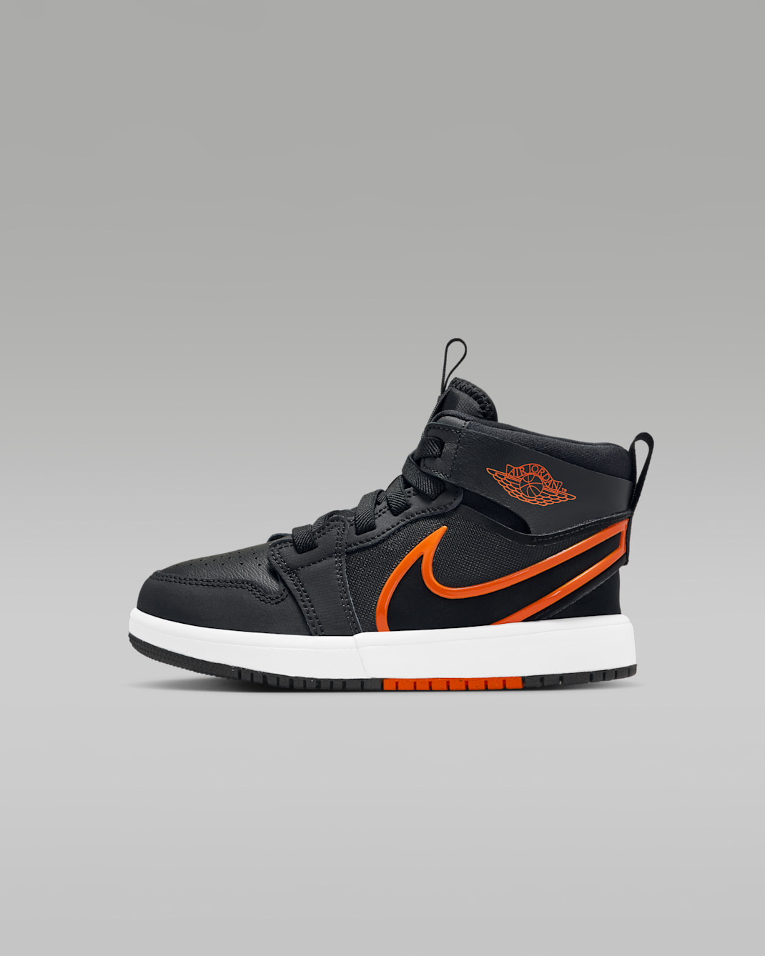 Chaussure Jordan 1 Mid RM EasyOn pour enfant - Noir/Blanc/Starfish
