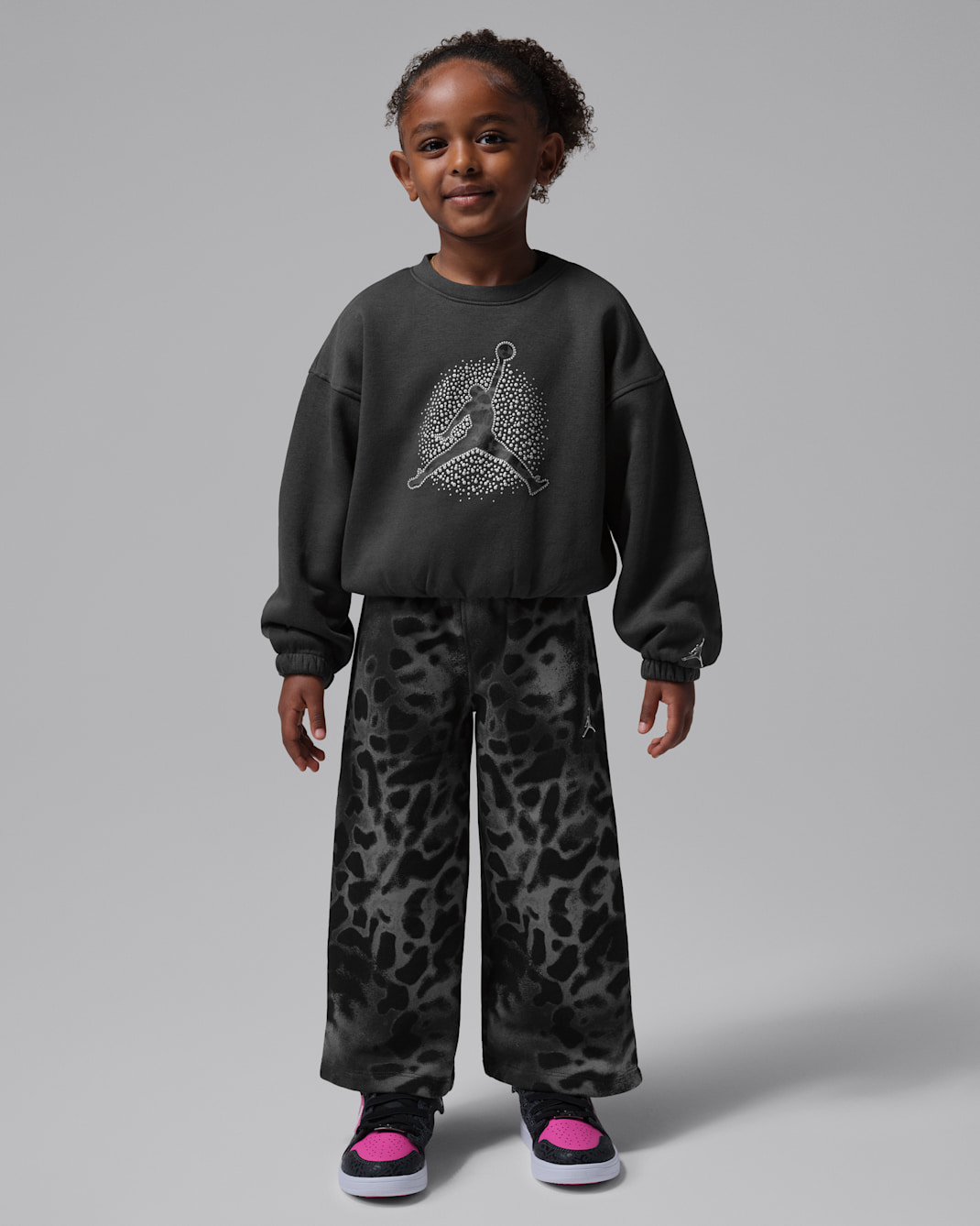 Jordan Little Kids' Fierce and Fearless 2-Piece Crew Set