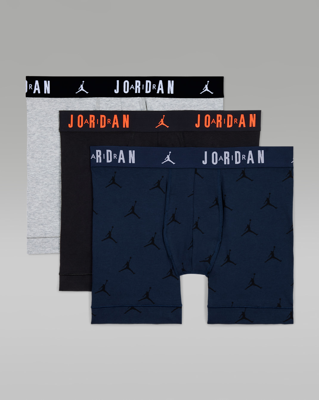 Jordan Men's Dri-FIT Jumpman Flight Cotton Boxer Briefs (3-Pack)