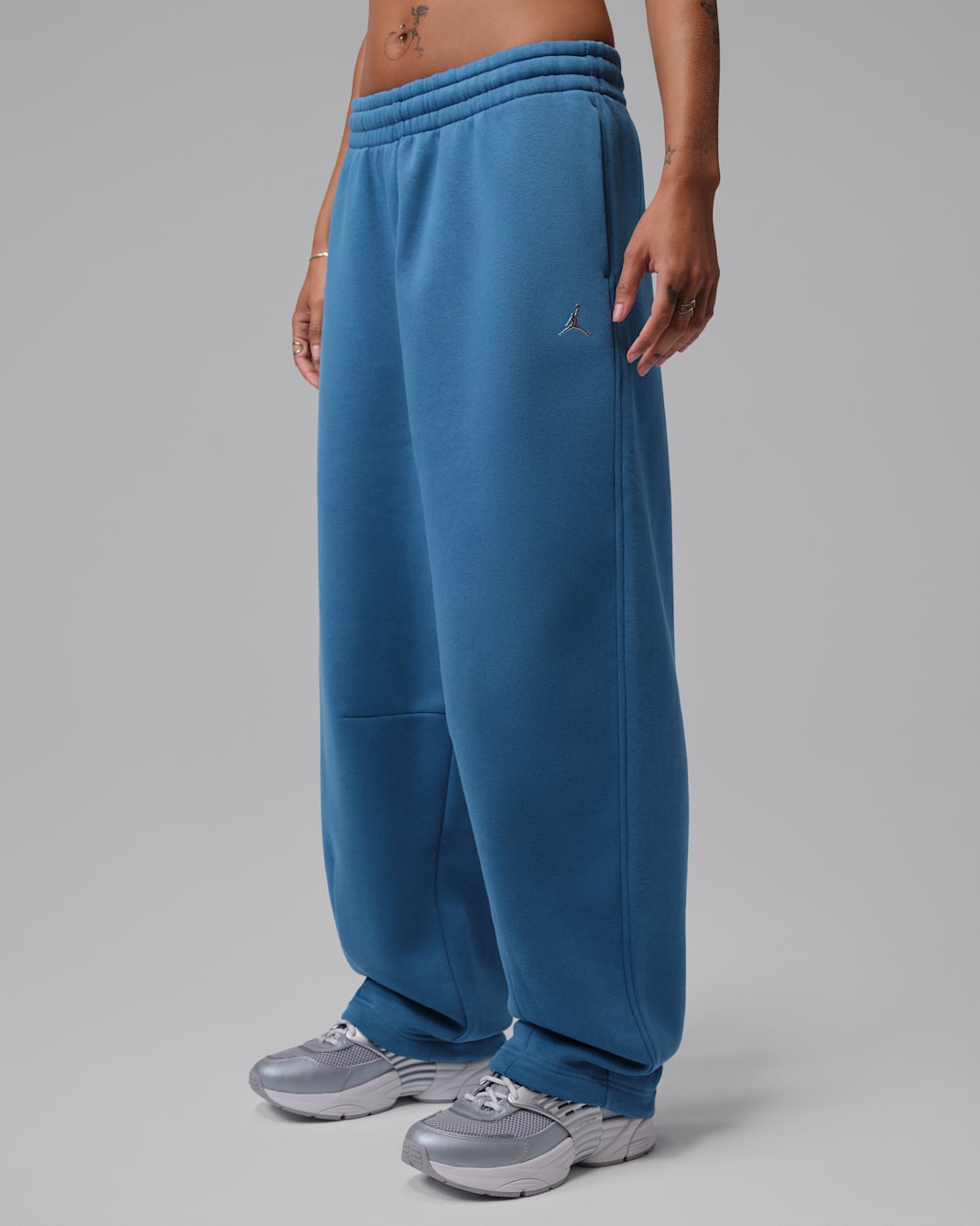 Pants de pierna ancha para mujer Jordan Brooklyn - Azul genuino