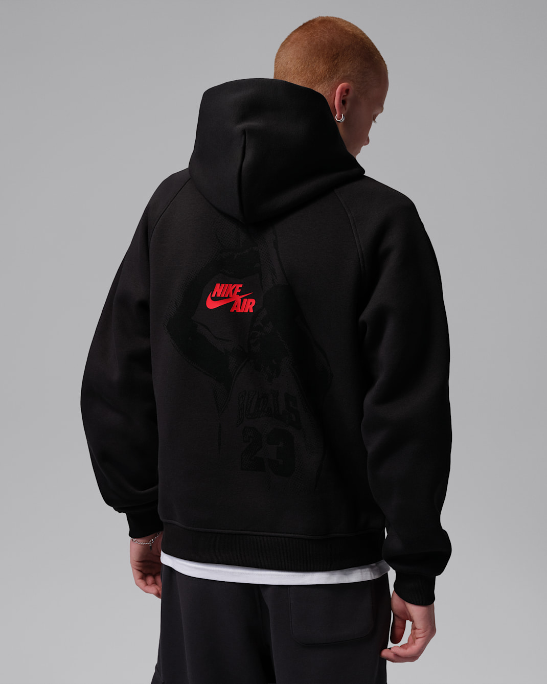 Jordan Brooklyn Men's Pullover Hoodie - Off Noir