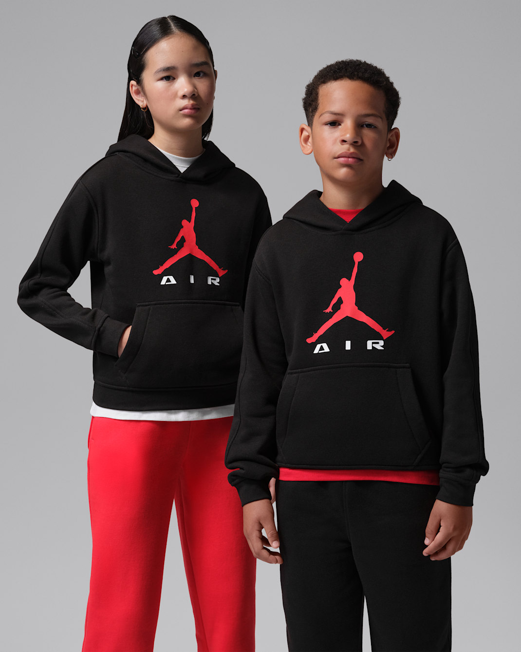 Sweat à capuche Air Jordan pour pré-ado - Noir