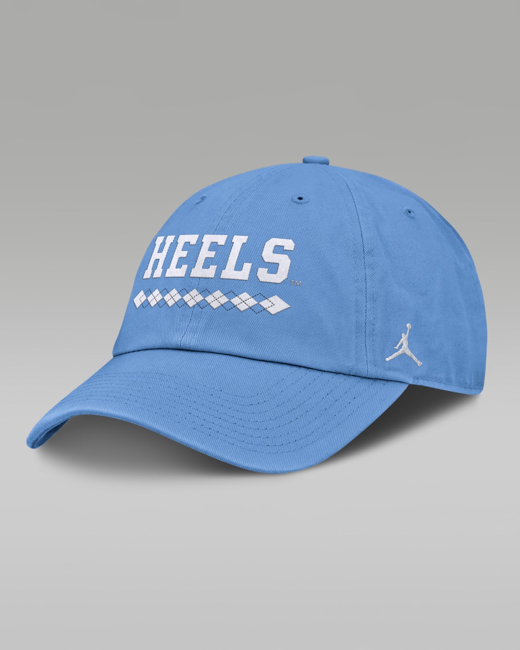 North Carolina Primetime Campus Club Men's Jordan Brand College Adjustable Hat - Light Blue