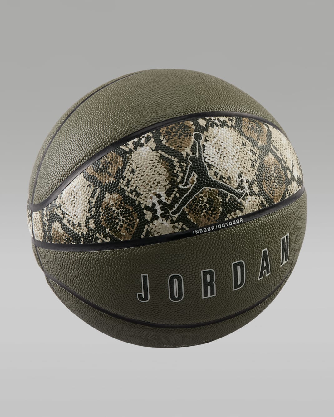 Jordan Ultimate 2.0 8P basketbal (zonder lucht) - Medium Olive/Zwart/Sail/Sequoia