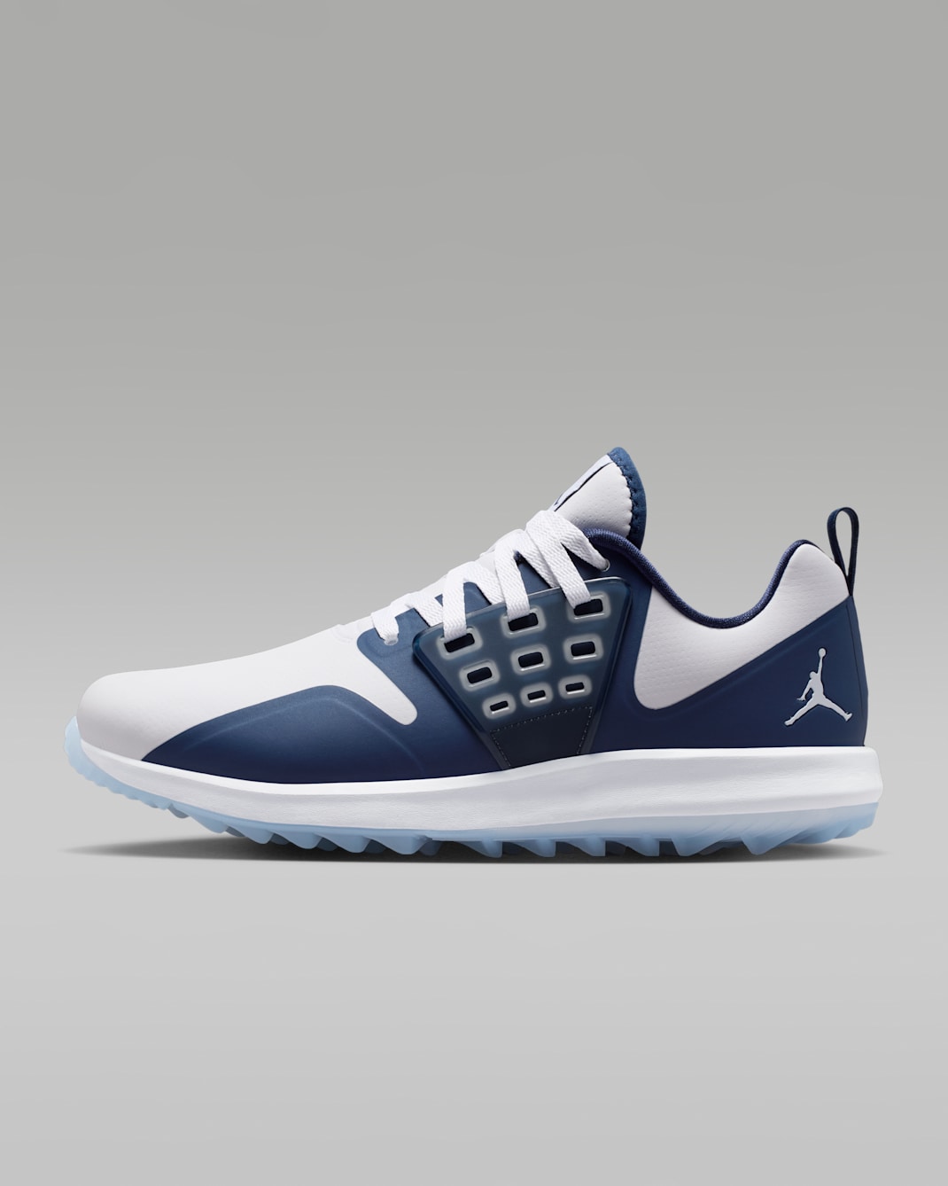 Jordan Grind Golf Shoes - White/White/Midnight Navy