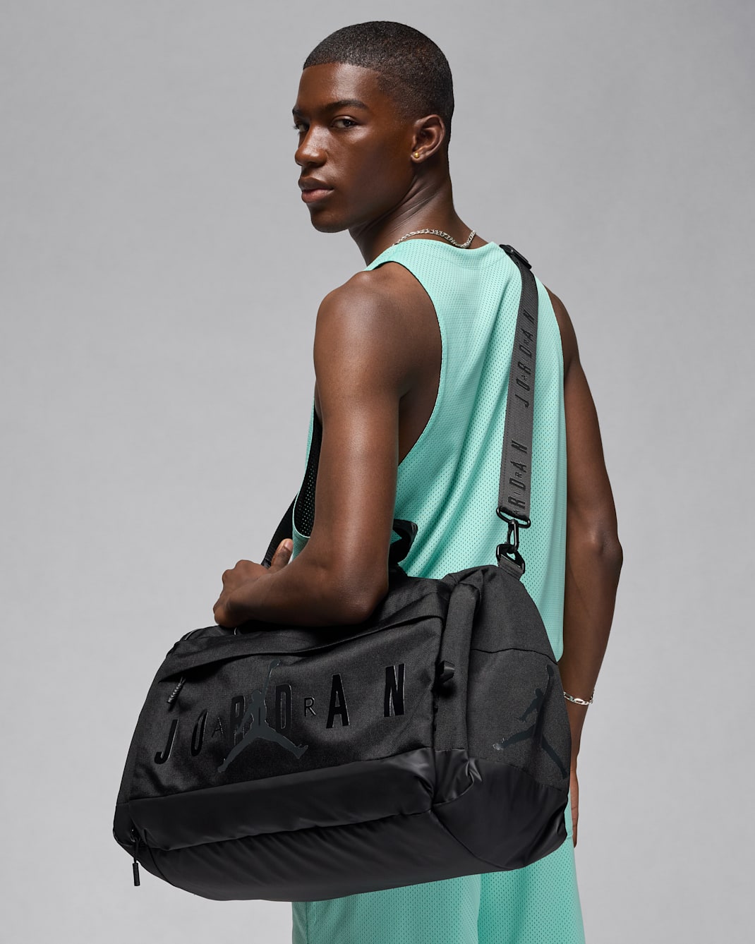 Maleta duffel Jordan (46 L) - Negro