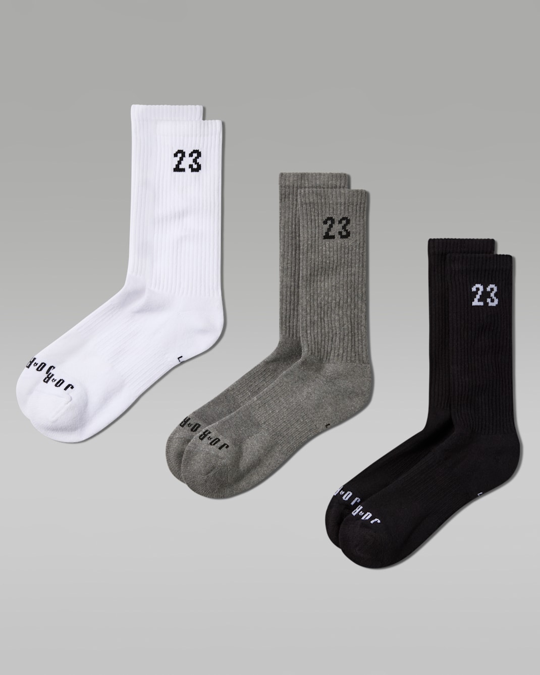 Strumpor Jordan Essentials Crew (3 par) - Flerfärgade